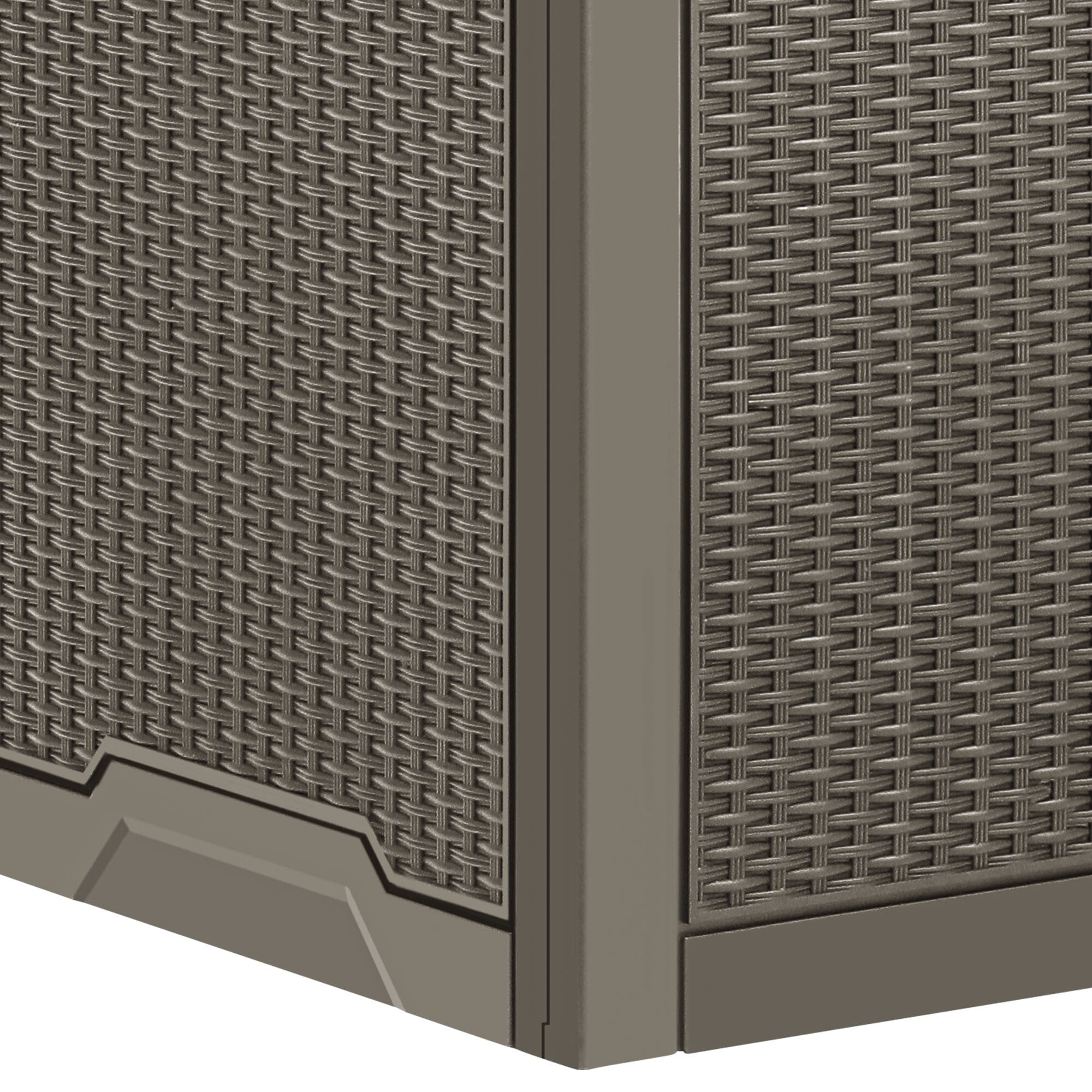 100 Gallon Outdoor Storage Waterproof Deck Box - N/A