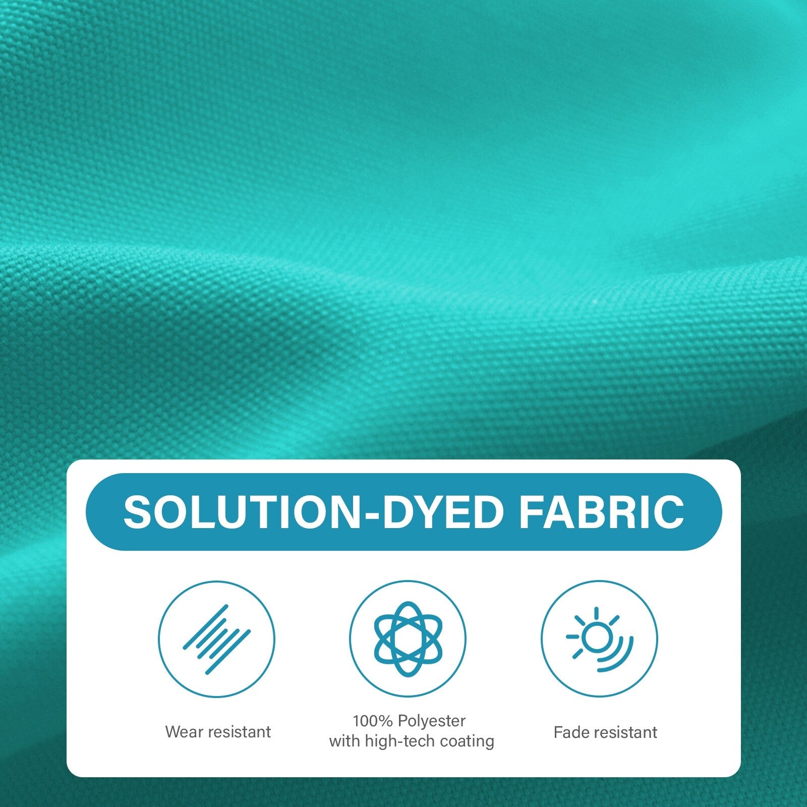 8*10ft Rectangular Patio Market Umbrella with Crank & Tilt，UV-Resistant