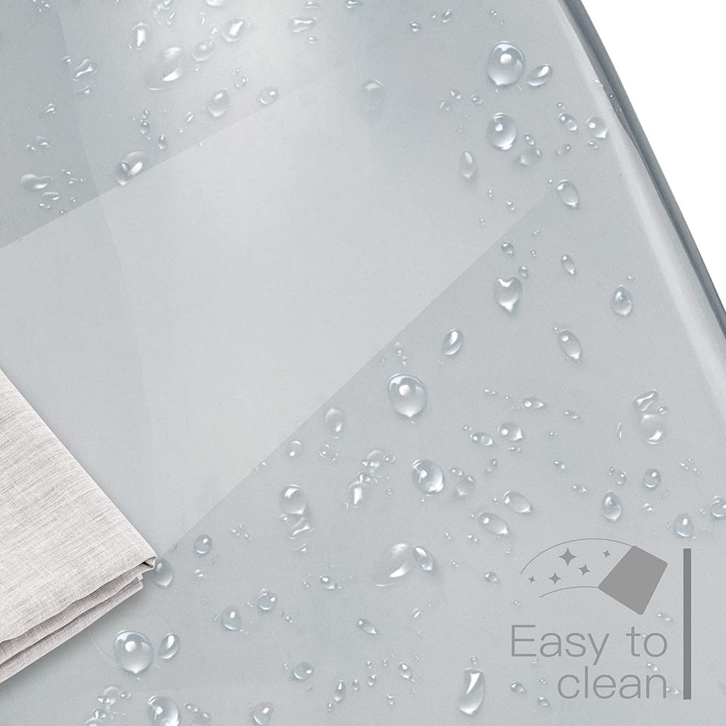 Chaise de bureau pivotante en acrylique à hauteur réglable sans accoudoirs