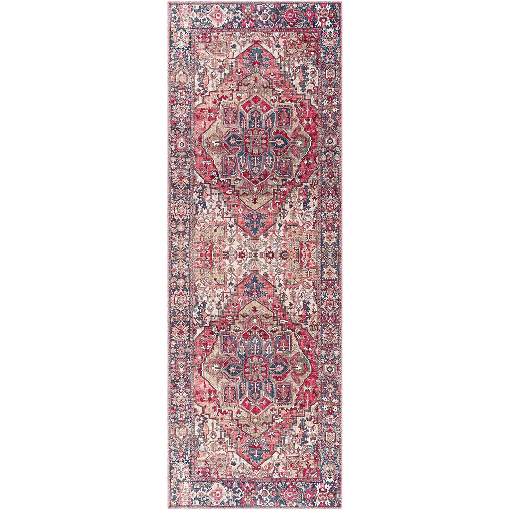 Tapis imprimé médaillon vintage Livabliss Adenia