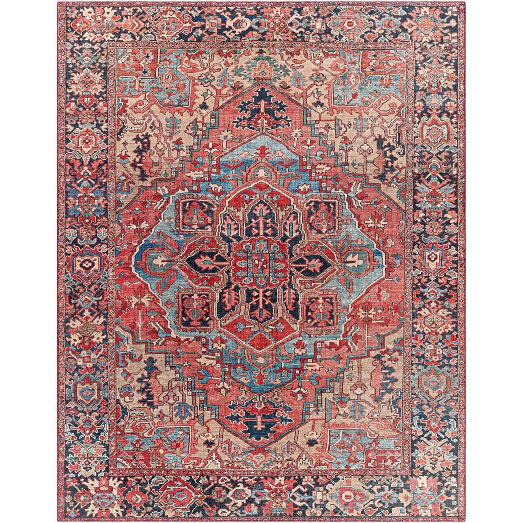 Tapis imprimé médaillon vintage Livabliss Adenia