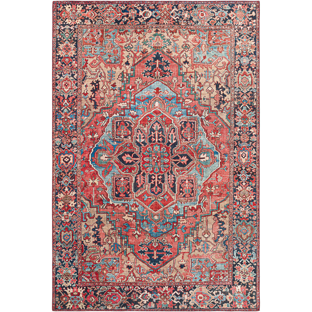 Tapis imprimé médaillon vintage Livabliss Adenia