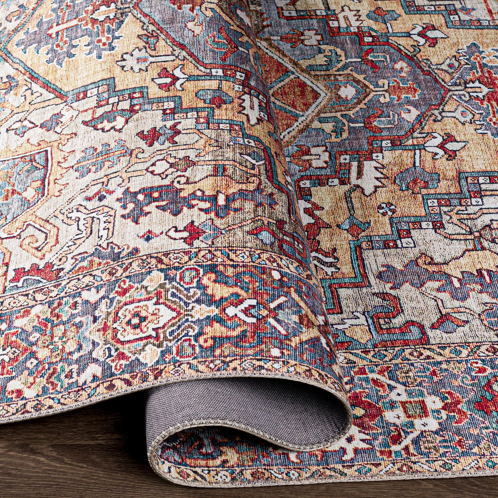 Tapis imprimé médaillon vintage Livabliss Adenia