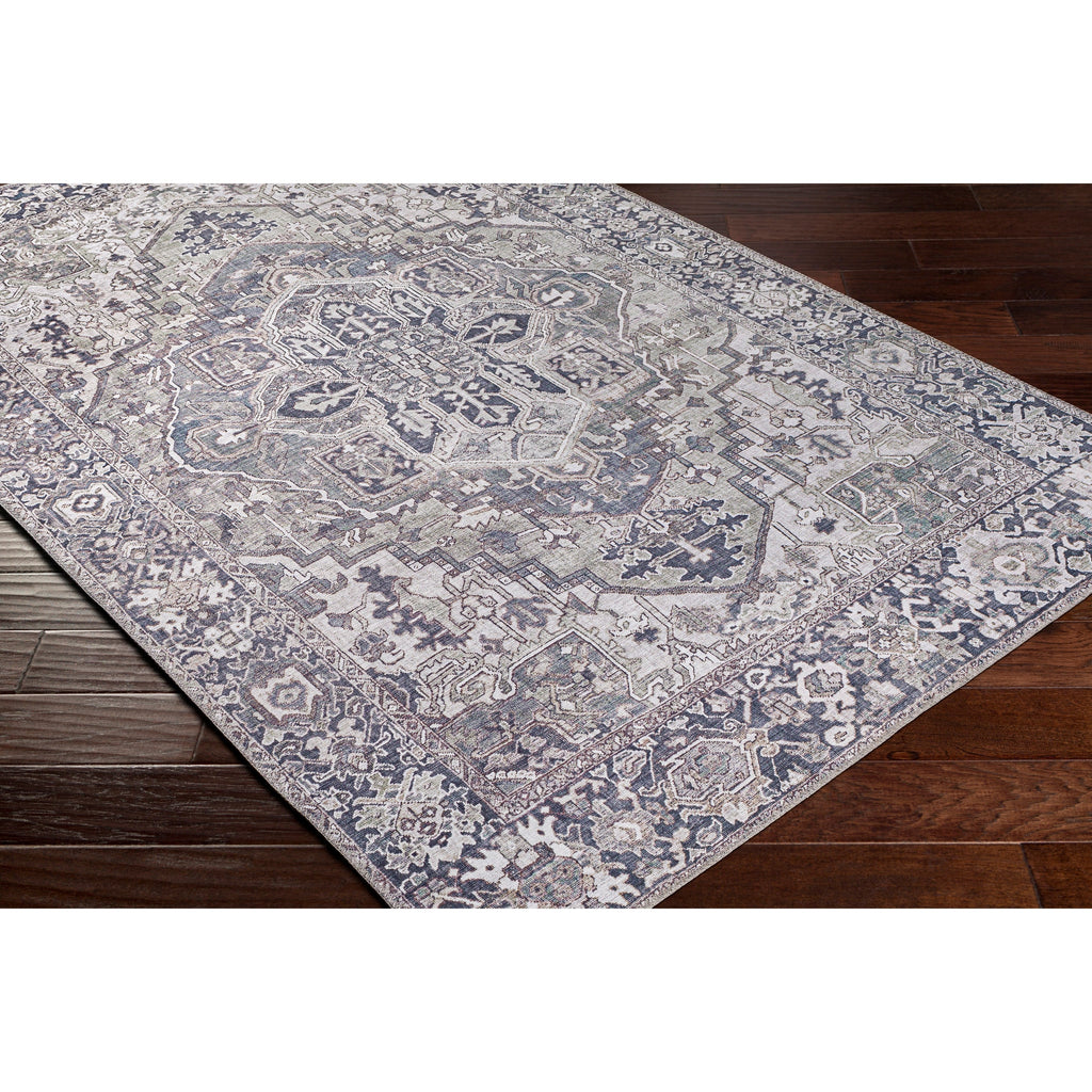 Tapis imprimé médaillon vintage Livabliss Adenia