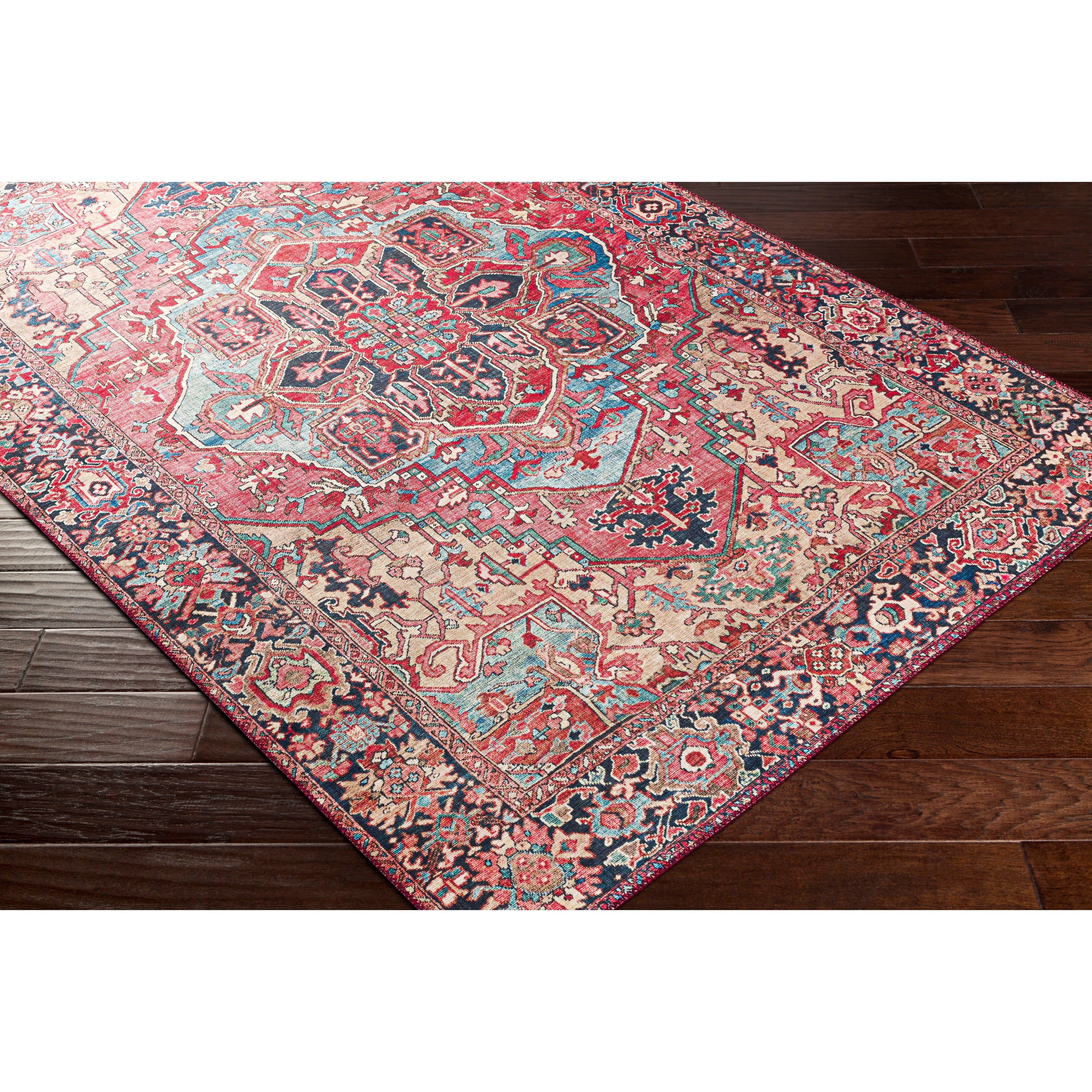 Tapis imprimé médaillon vintage Livabliss Adenia