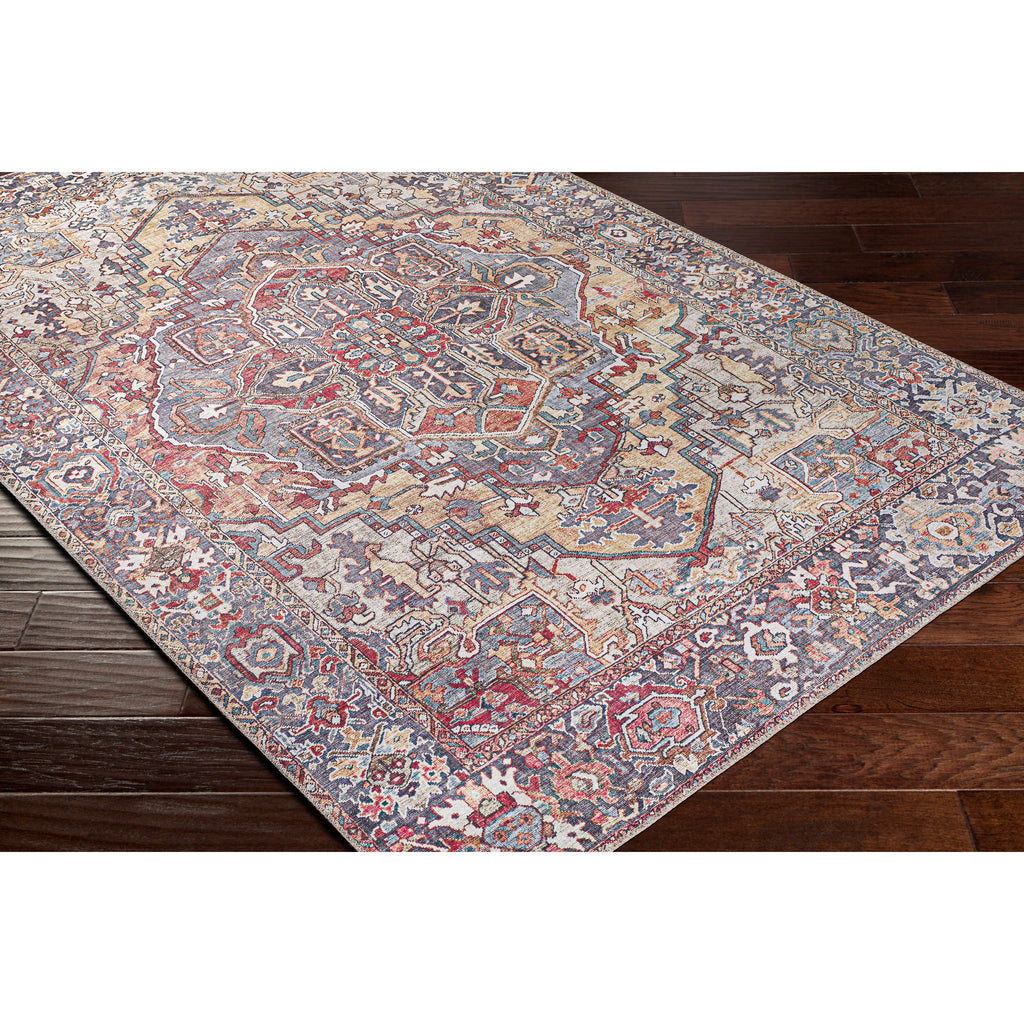 Tapis imprimé médaillon vintage Livabliss Adenia