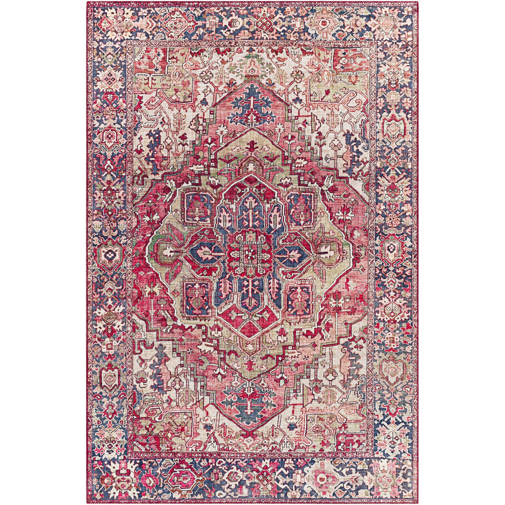 Tapis imprimé médaillon vintage Livabliss Adenia