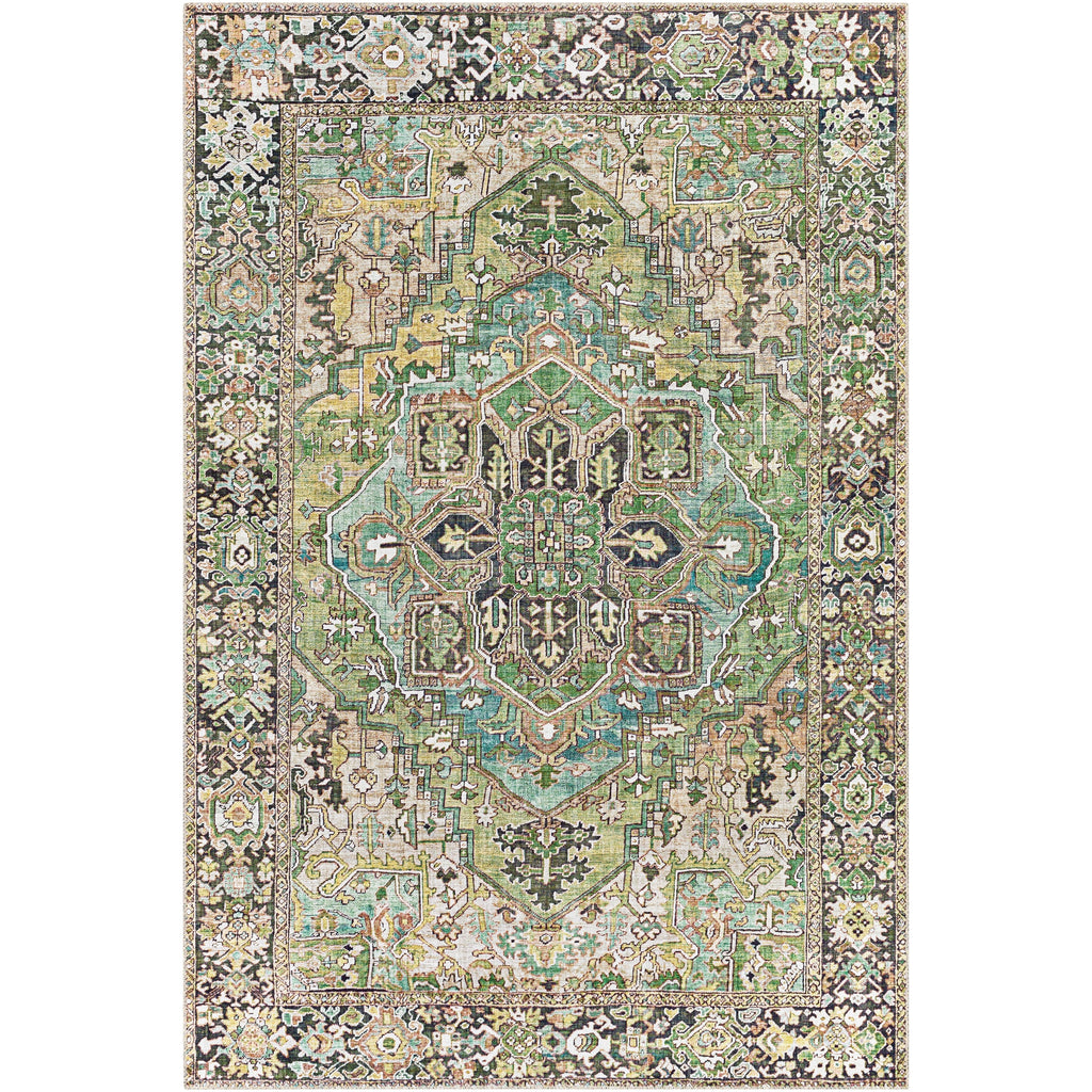Tapis imprimé médaillon vintage Livabliss Adenia