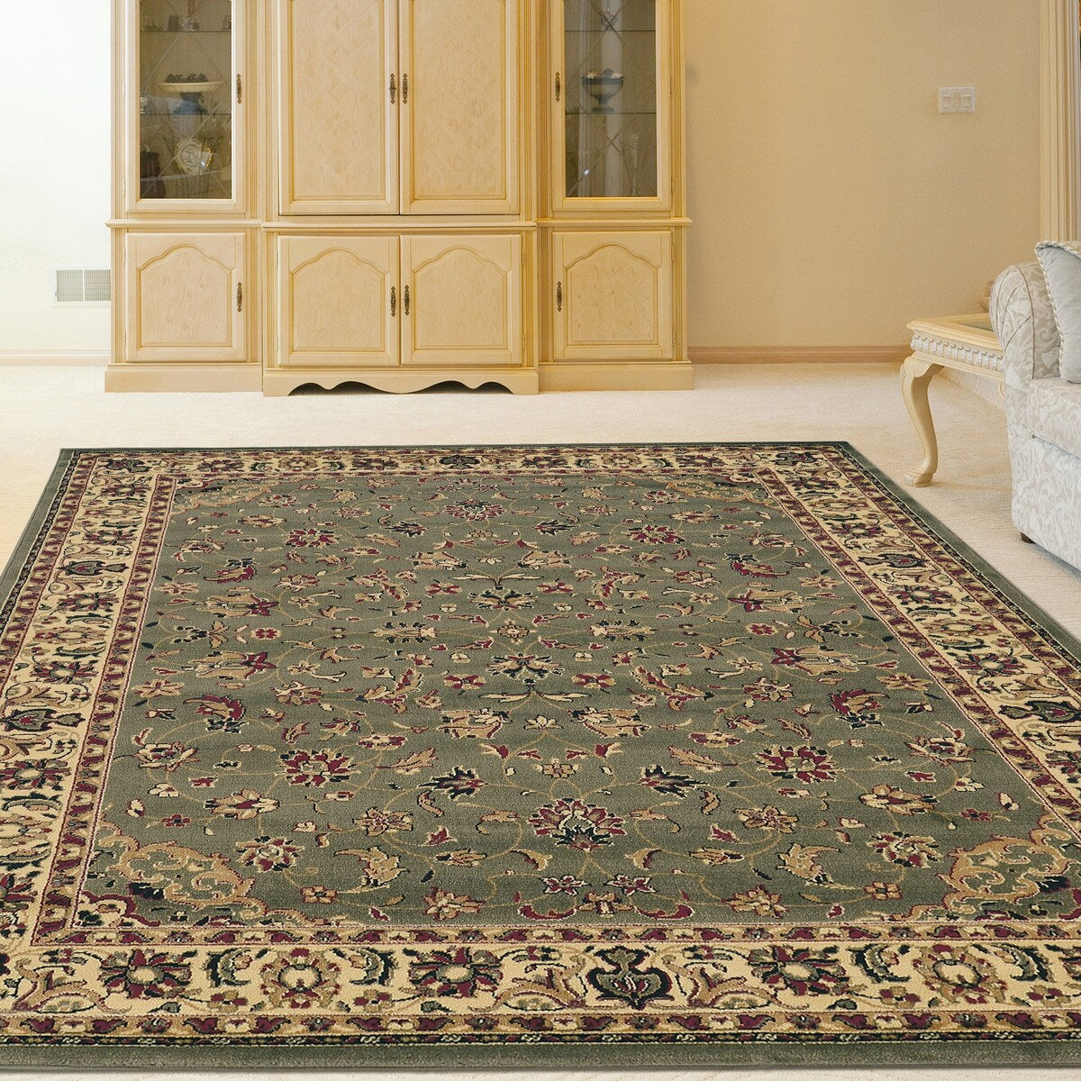Tapis Admire Home Living Caroline à motif floral traditionnel Sarouk