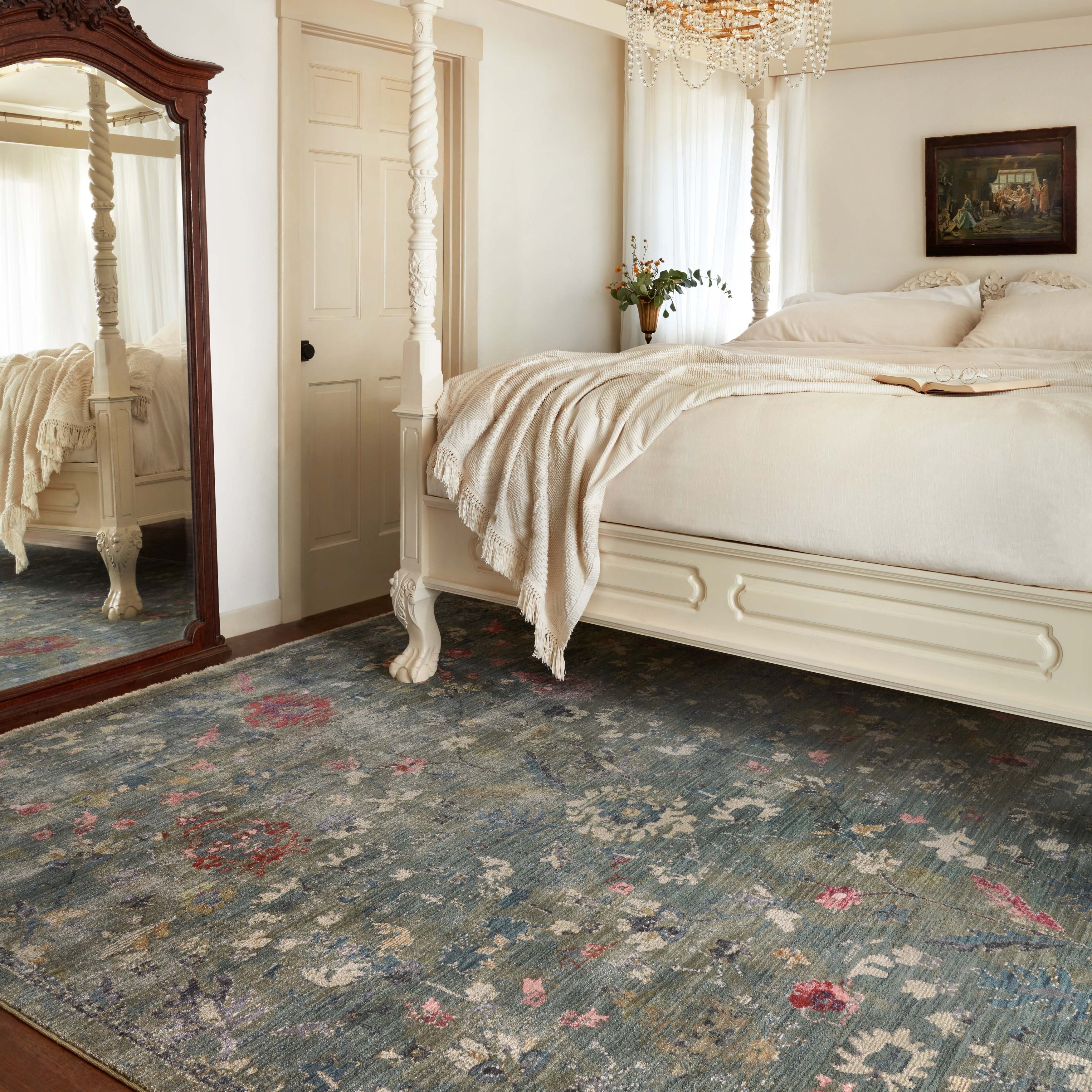 Tapis Alexander Home Jewel Boho style vintage vieilli