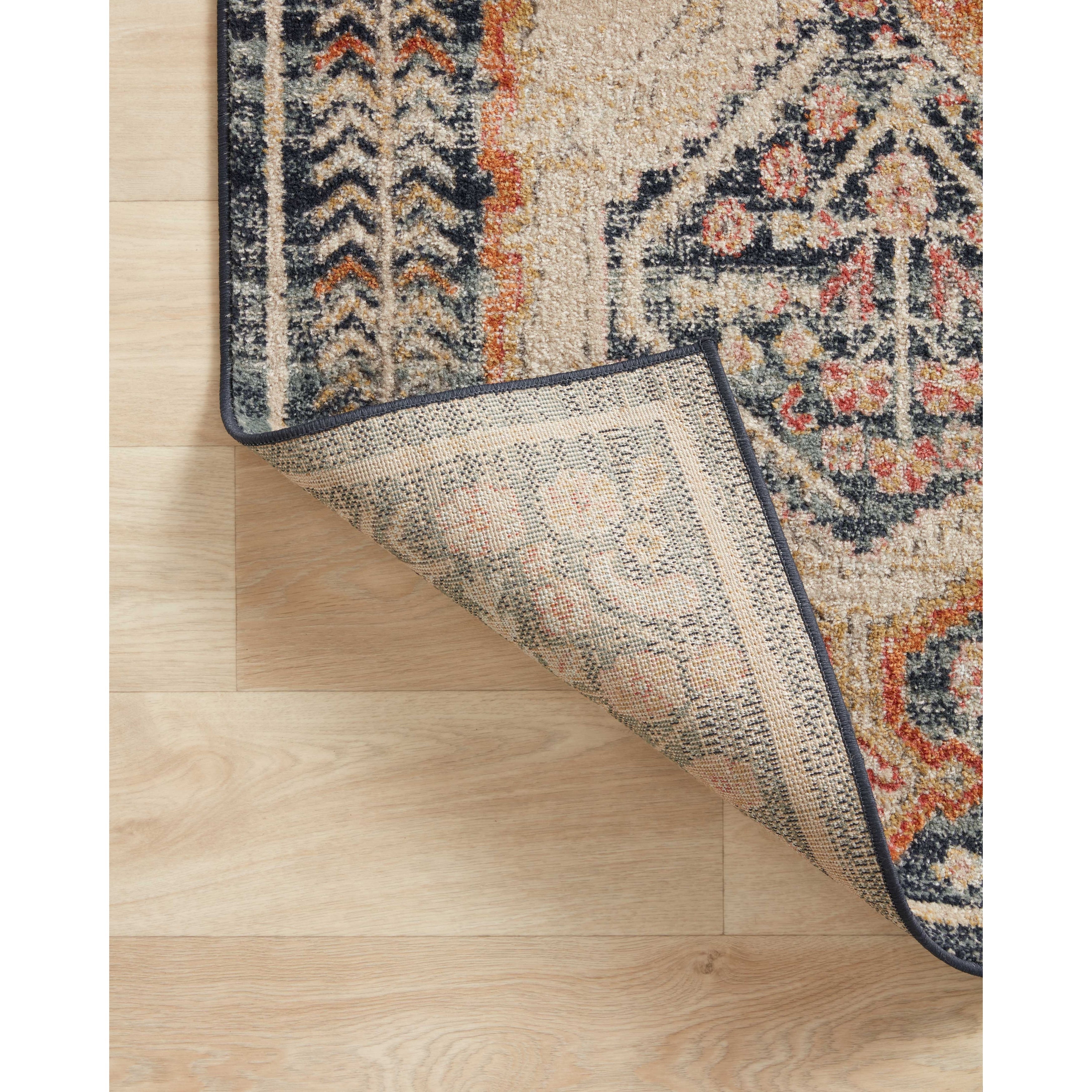 Tapis Alexander Home Luxe Ornate Antiqued Distressed Area Carpet