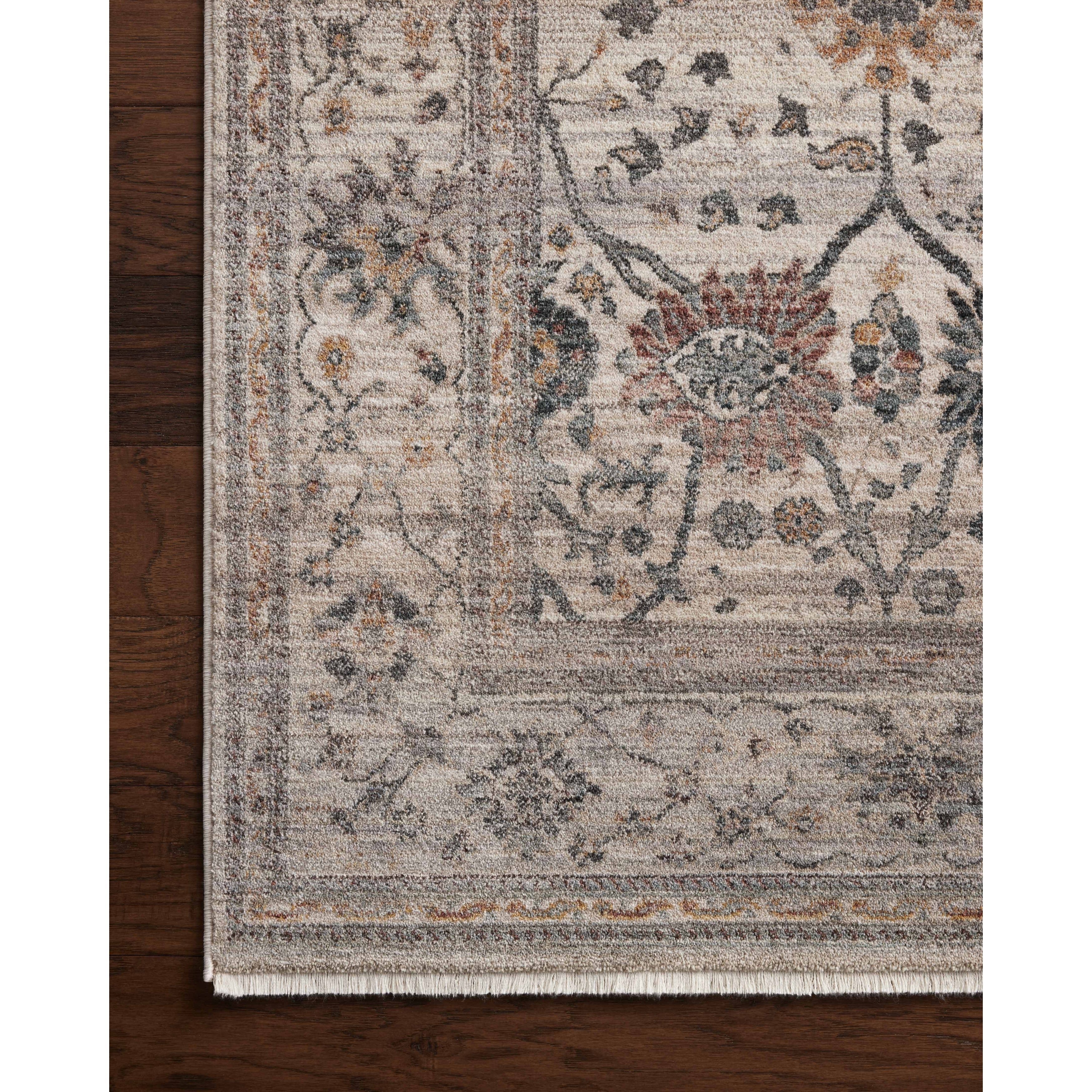 Tapis Alexander Home Lynda Vintage à motifs botaniques et floraux