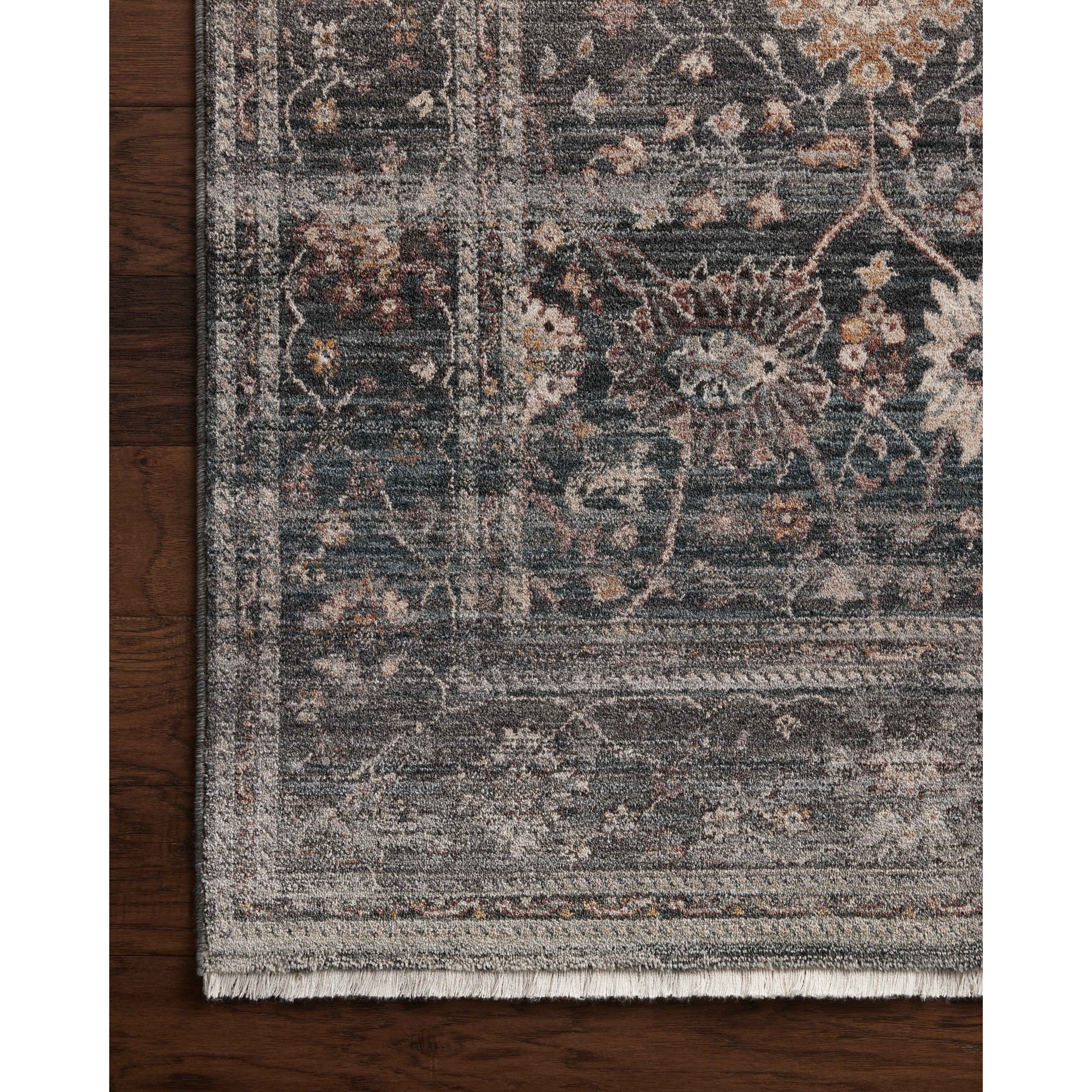Tapis Alexander Home Lynda Vintage à motifs botaniques et floraux