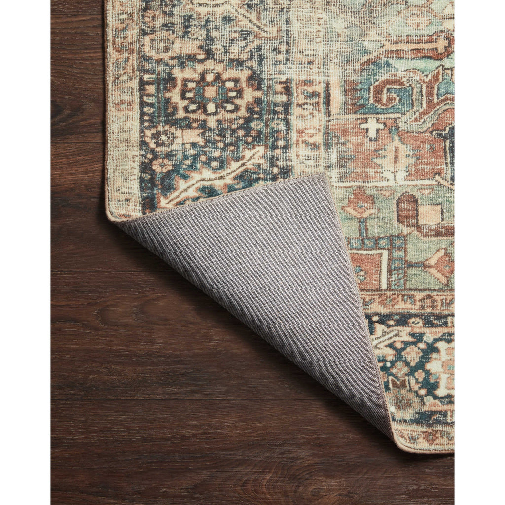 Tapis ultra moelleux Alexander Home Sara Boho Terracotta Medallion
