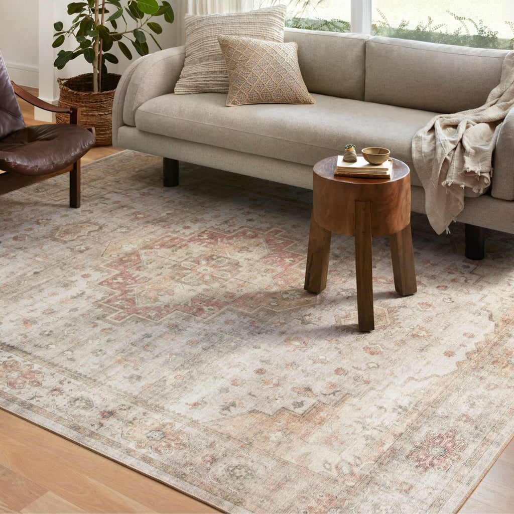 Tapis vintage vieilli Meghan d'Alexander Home