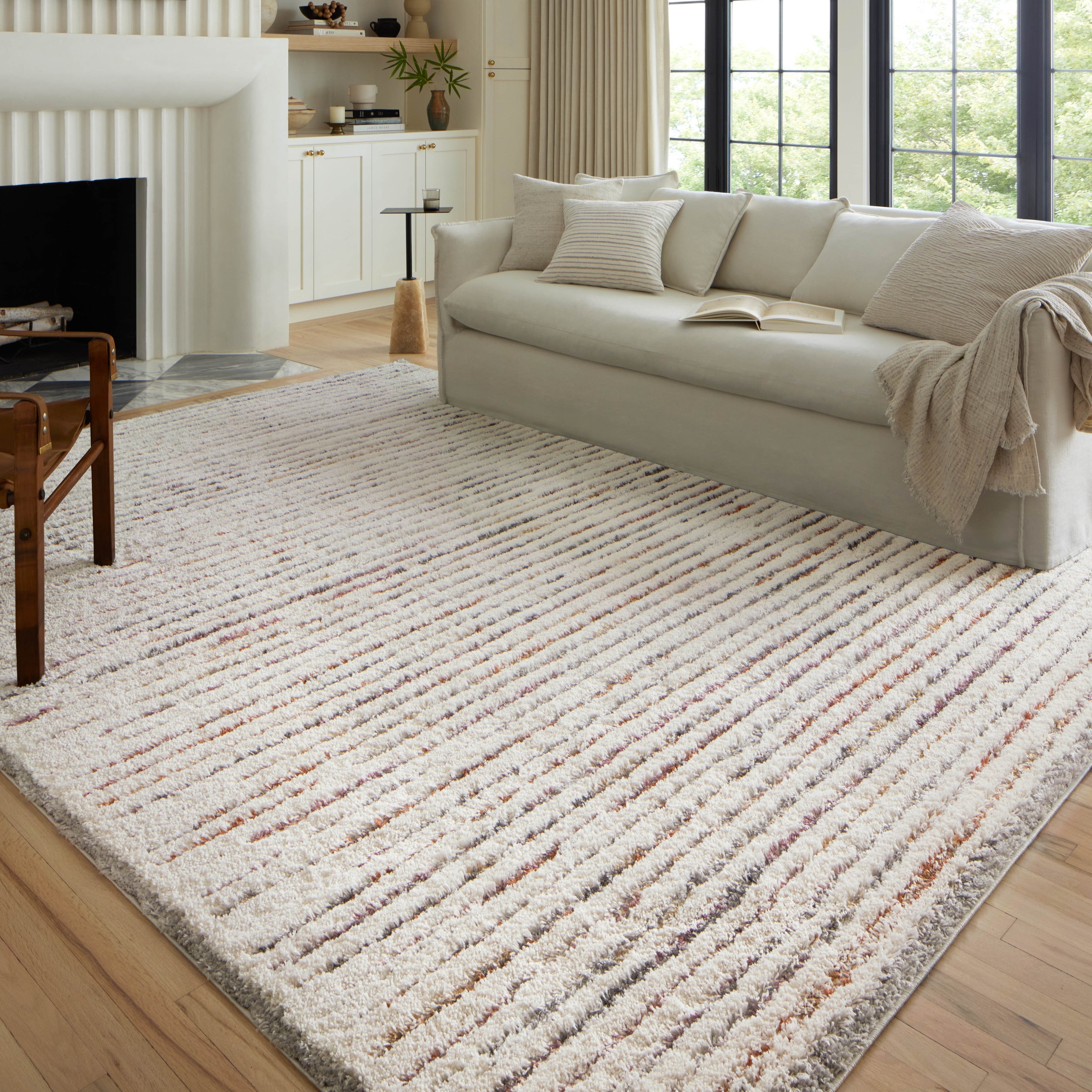 Tapis Alexander Home Modern Kenya à poils longs