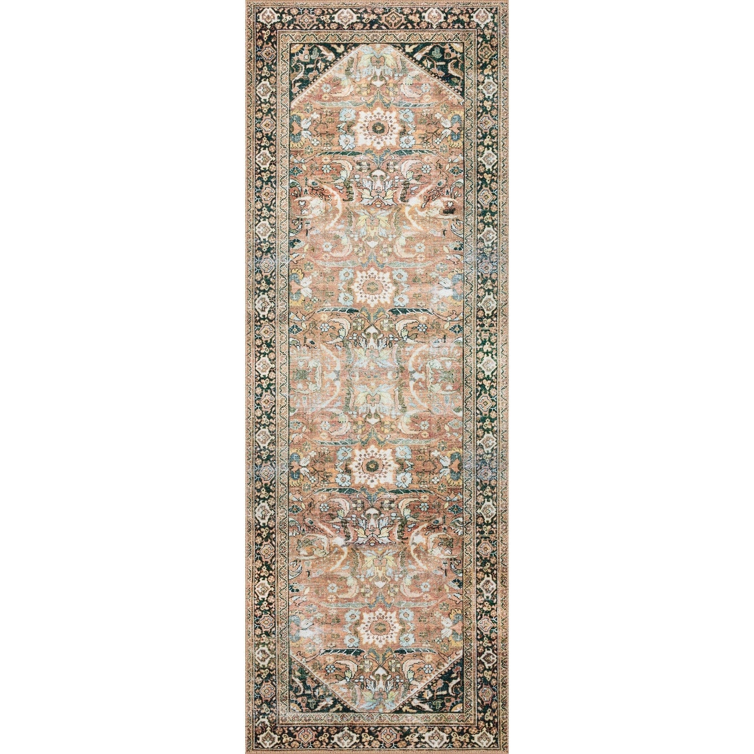 Tapis vintage imprimé botanique Alexander Home Sophia