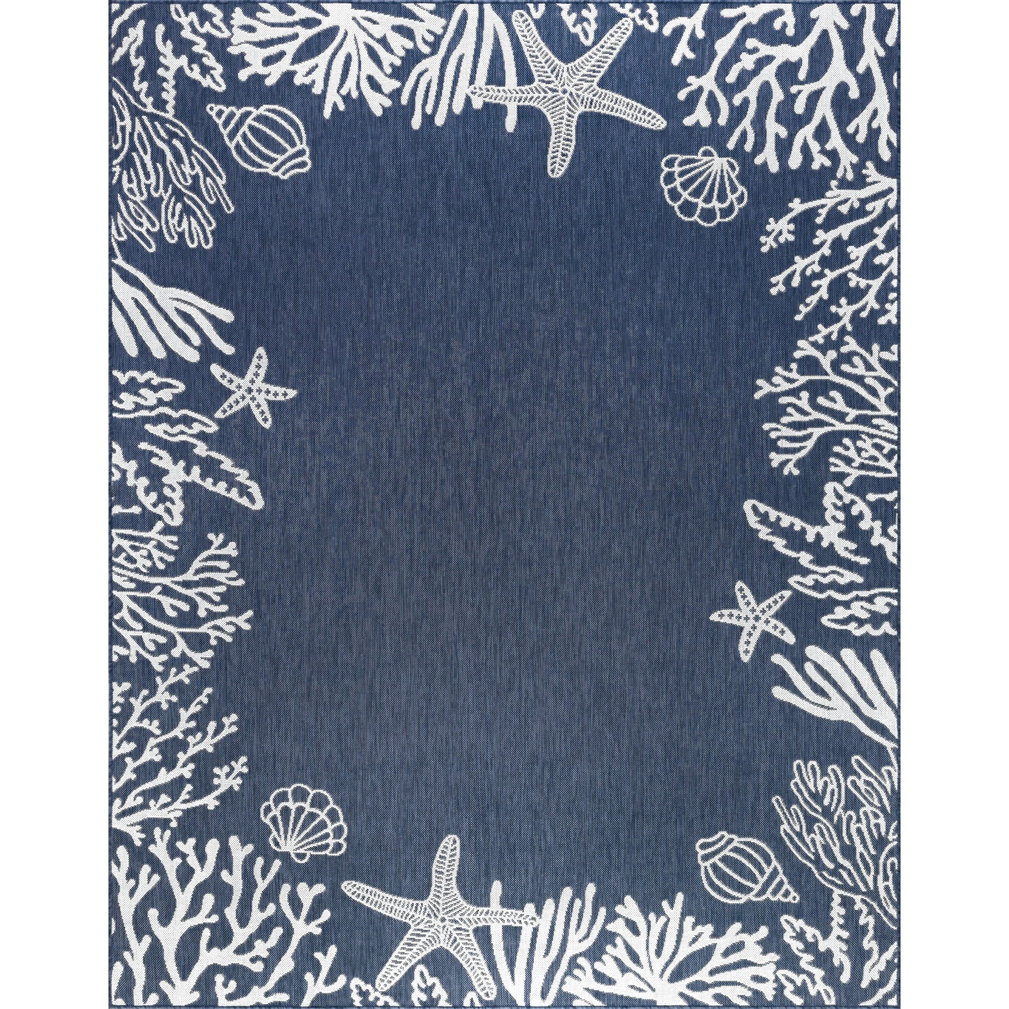 Tapis d'intérieur/extérieur Exo Coastal Graphic Print