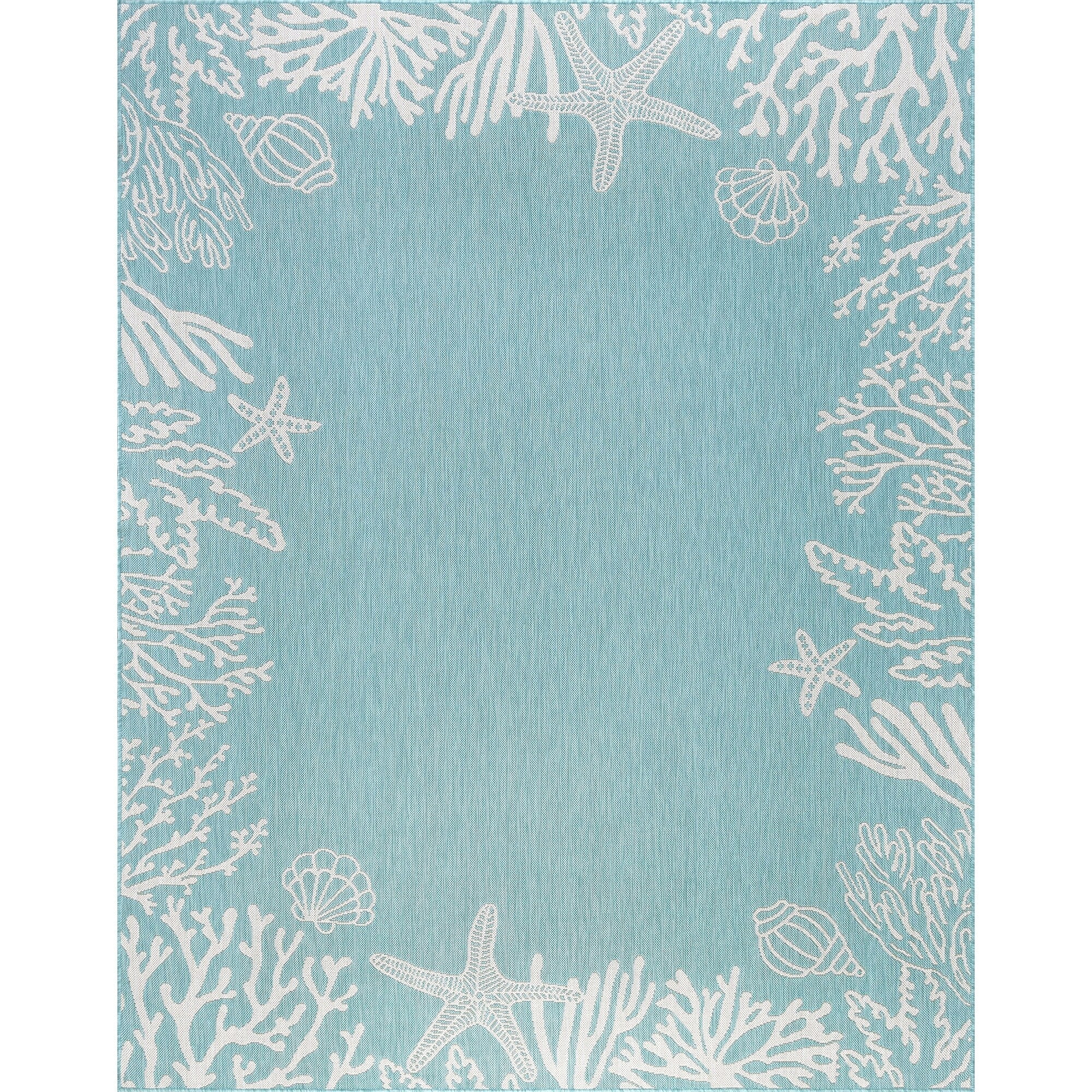 Tapis d'intérieur/extérieur Exo Coastal Graphic Print
