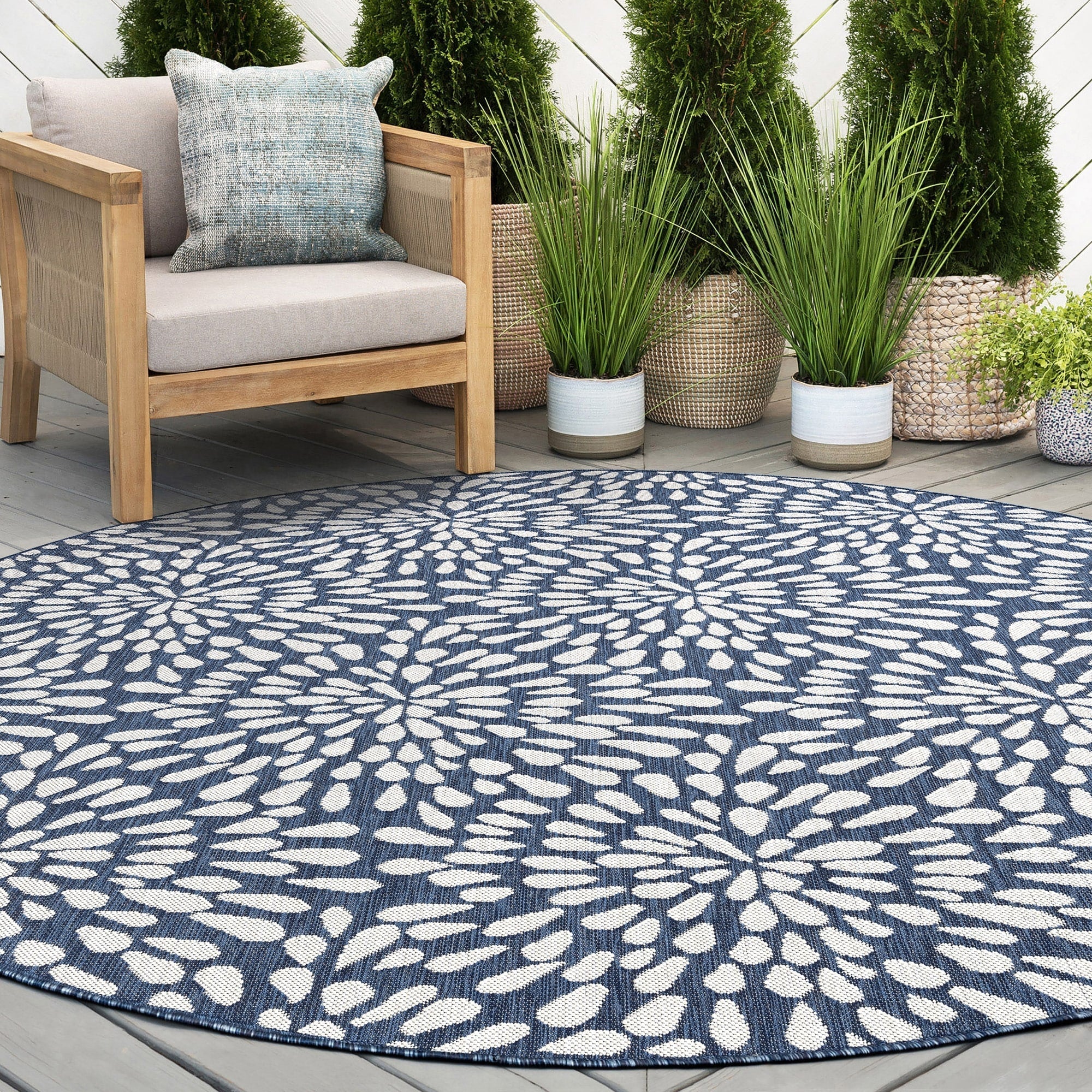 Tapis d'intérieur/extérieur Exo Coastal Floral