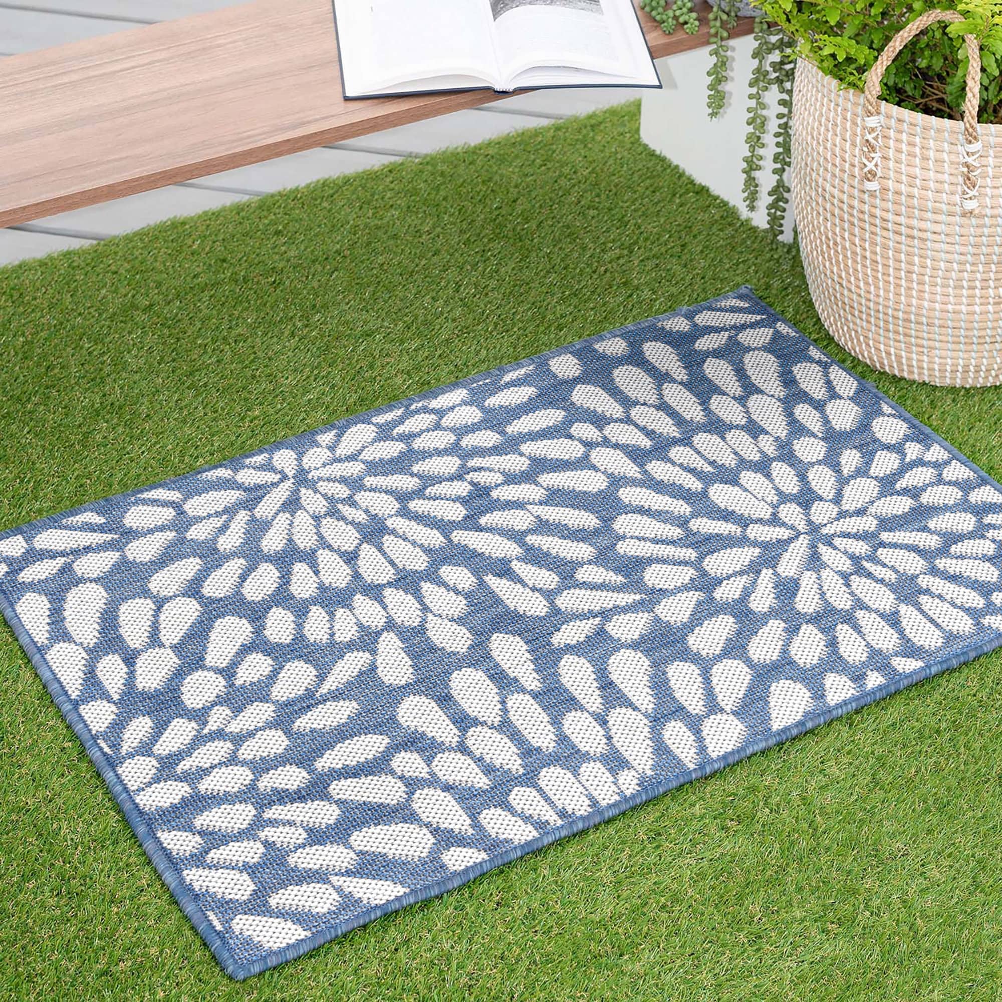 Tapis d'intérieur/extérieur Exo Coastal Floral
