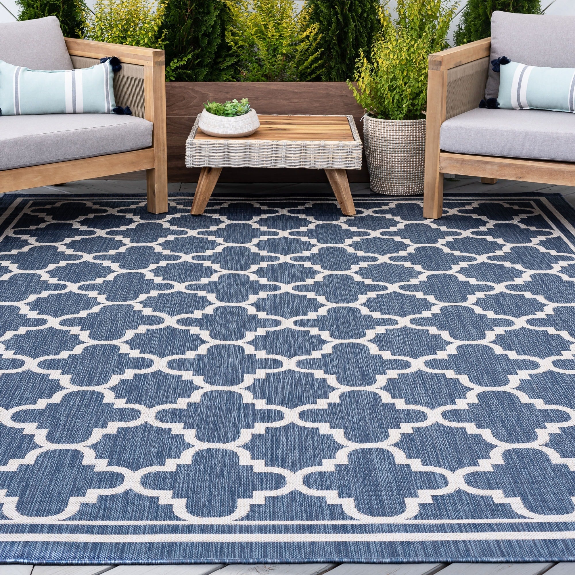 Tapis d'intérieur/extérieur Exo Coastal Geometric