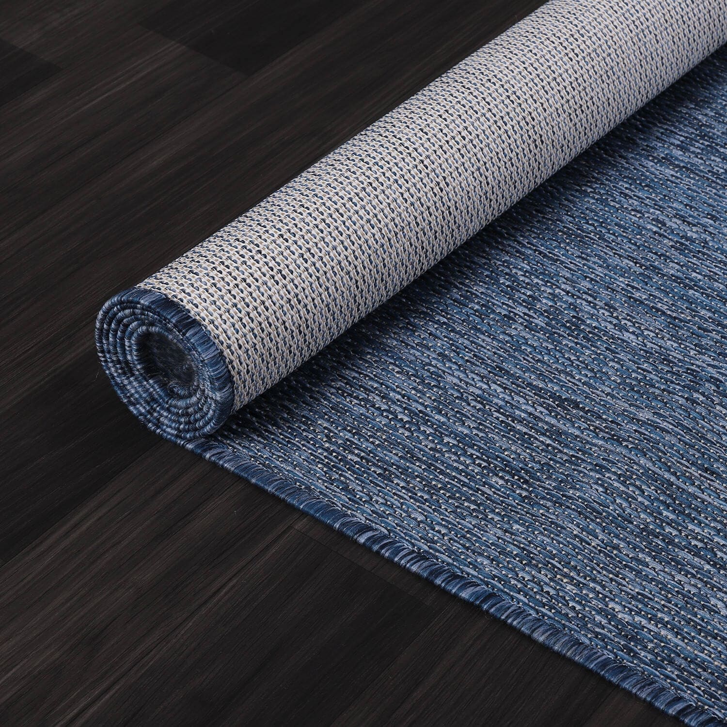 Tapis Aloha lavable uni pour intérieur/extérieur, terrasse, salon