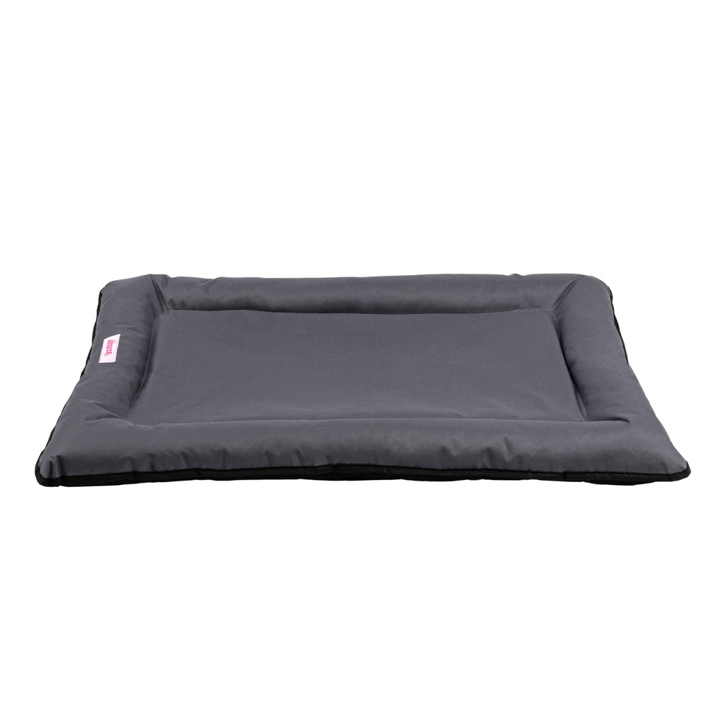 Lit pour animaux de compagnie Archie Traditional Oxford imperméable en mousse à mémoire de forme lavable à la main pour l'intérieur et l'extérieur