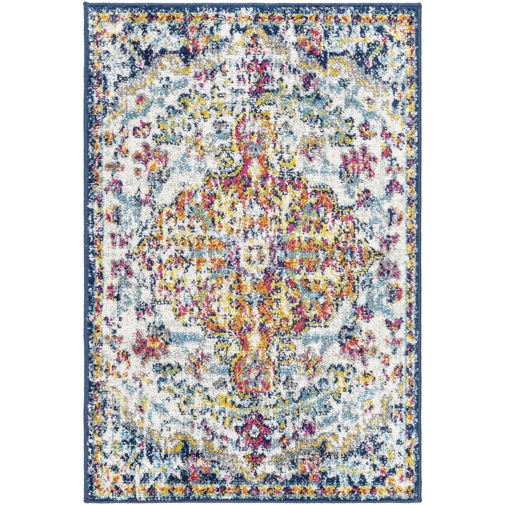 Tapis de sol vintage bohème Caressa de Livabliss