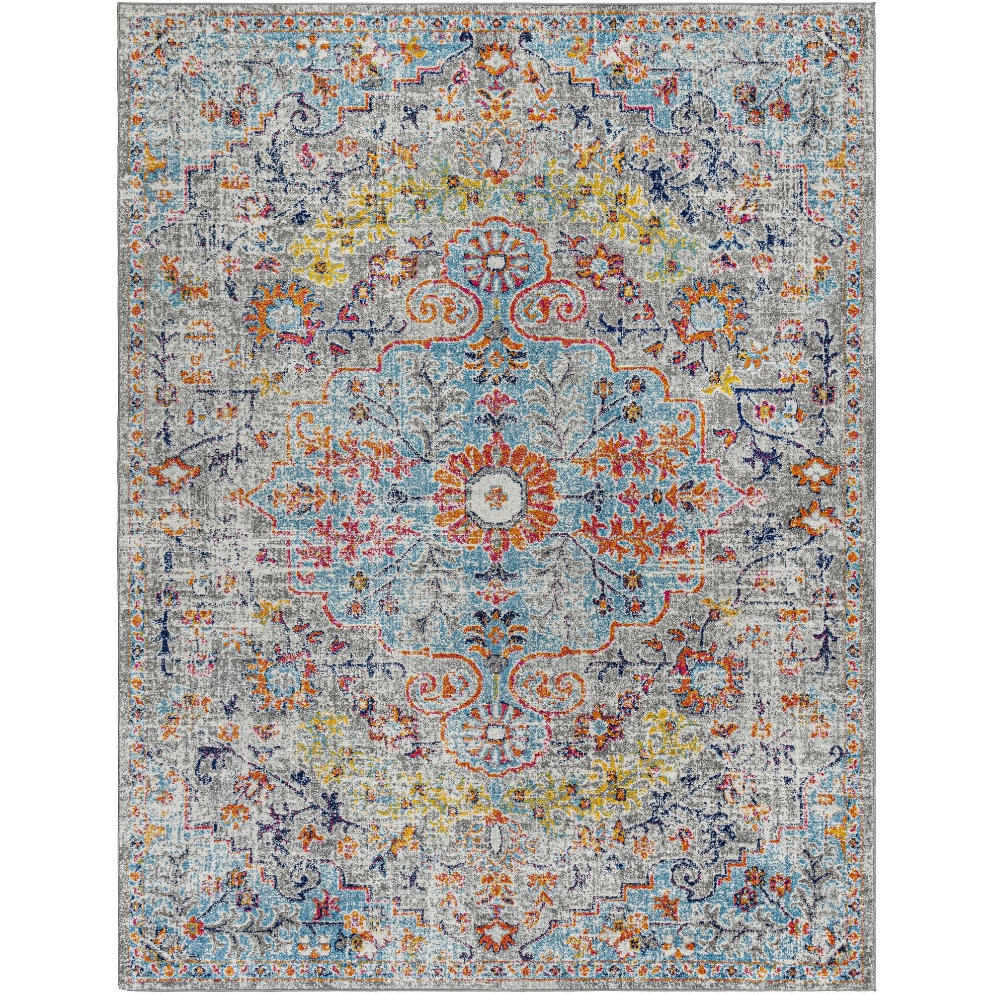 Tapis de sol vintage bohème Caressa de Livabliss