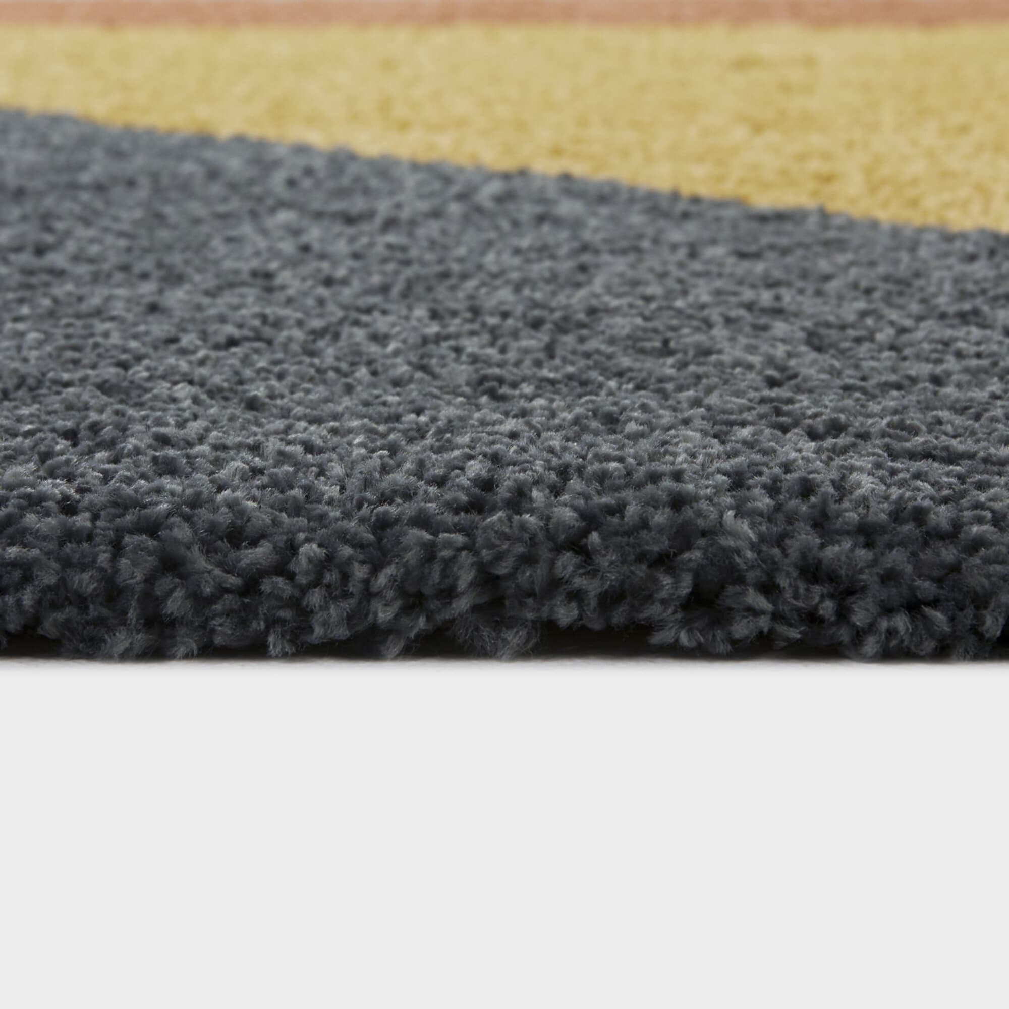 Tapis à poils longs moderne Balta Jordan, color block