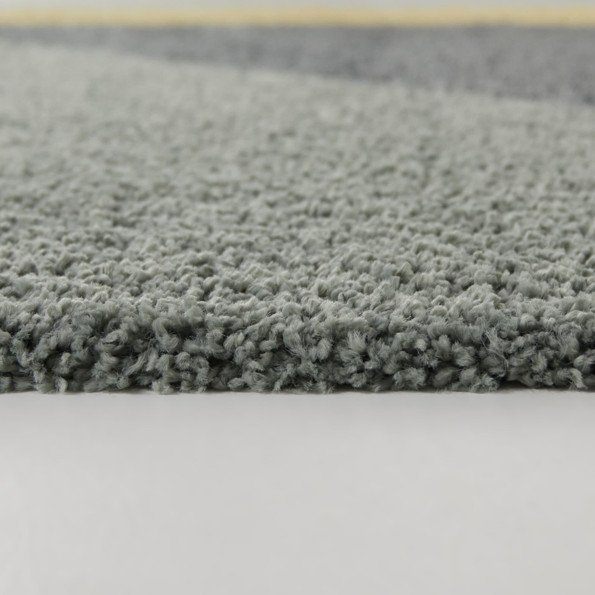 Tapis à poils longs moderne Balta Jordan, color block