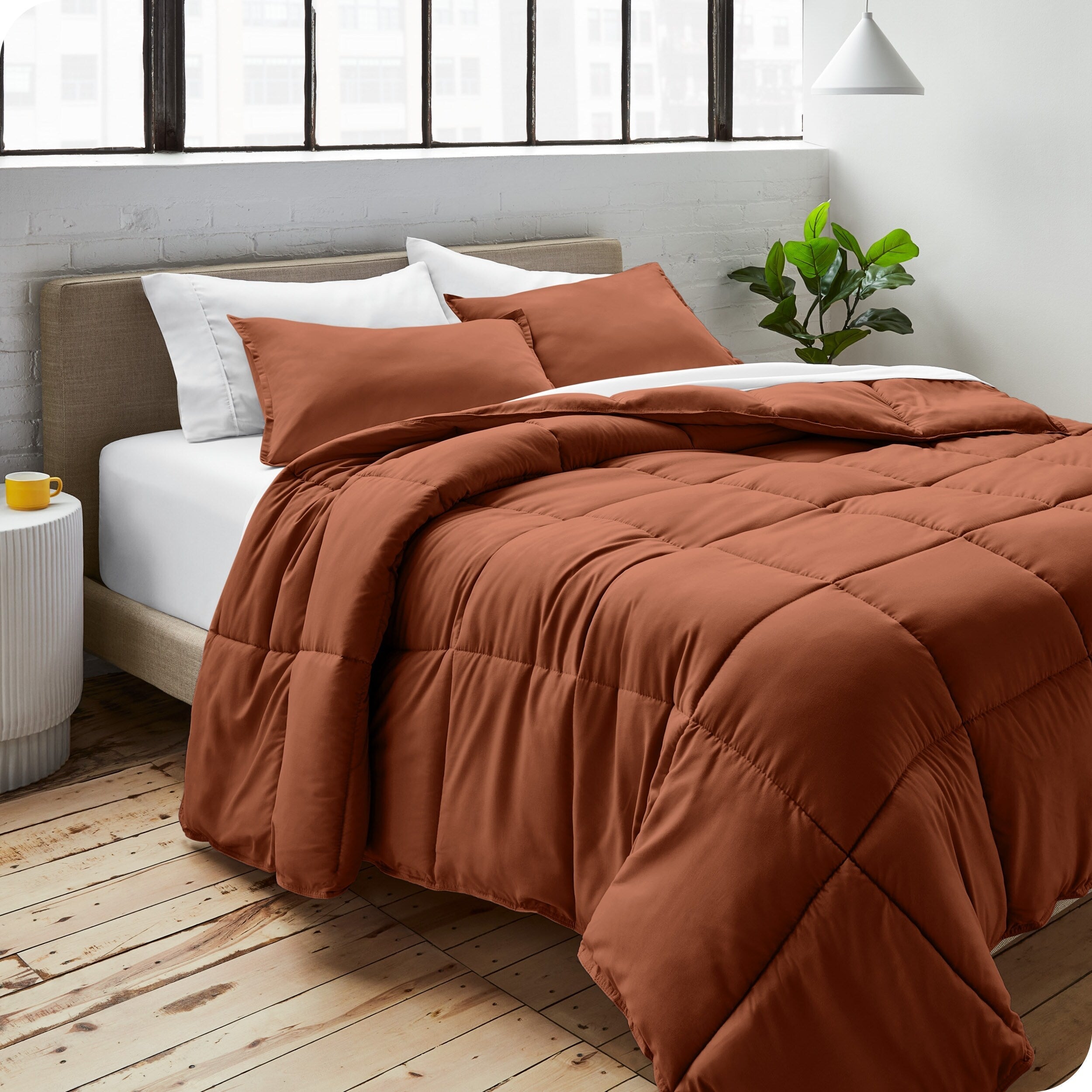 Bare Home Hypoallergenic Down Alternative Comforter Set
