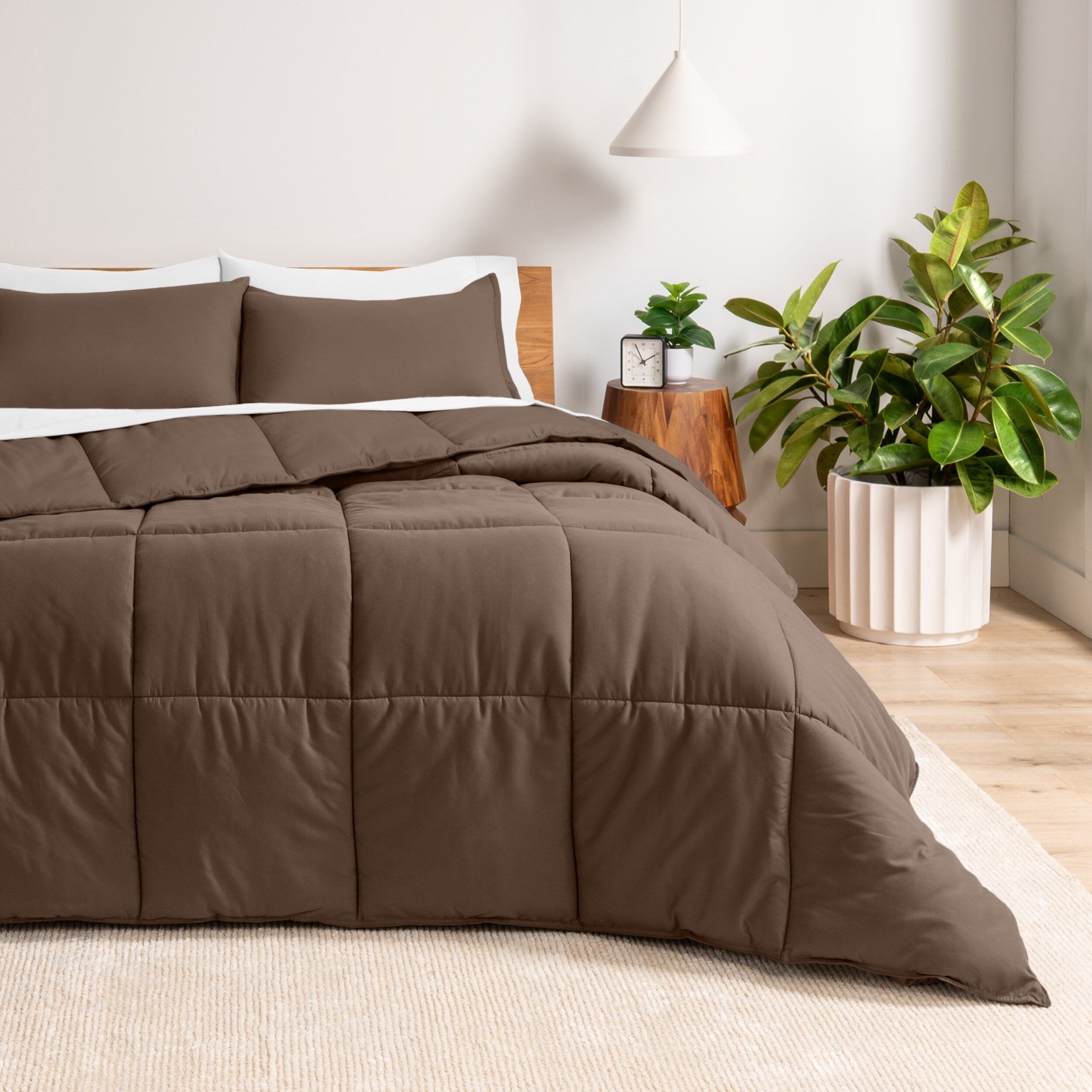 Bare Home Hypoallergenic Down Alternative Comforter Set