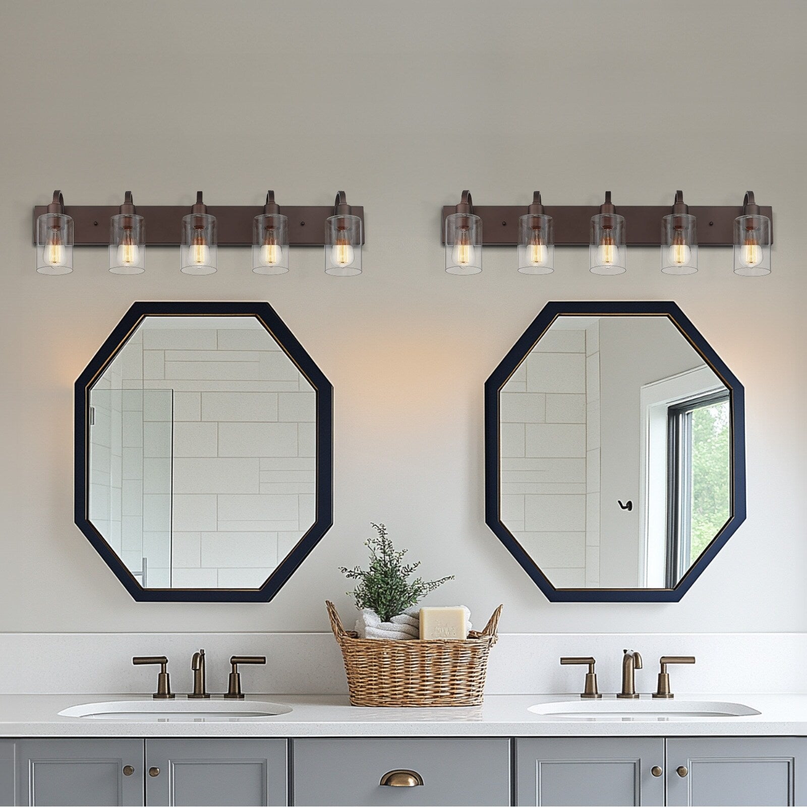 Bathroom Vanity Light Fixtures - Farmhouse Wall Light for Bathroom