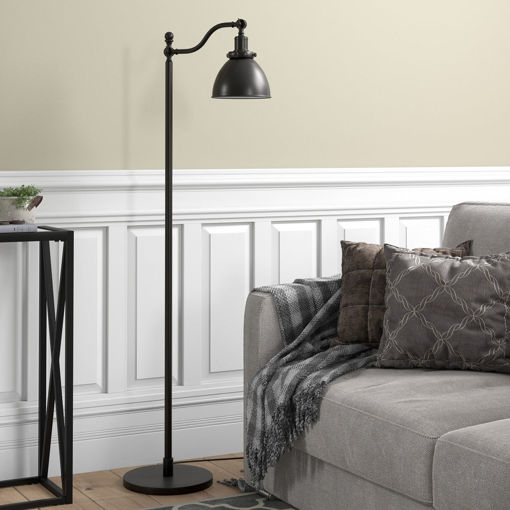 Beverly 65 Tall Floor Lamp with Metal Shade