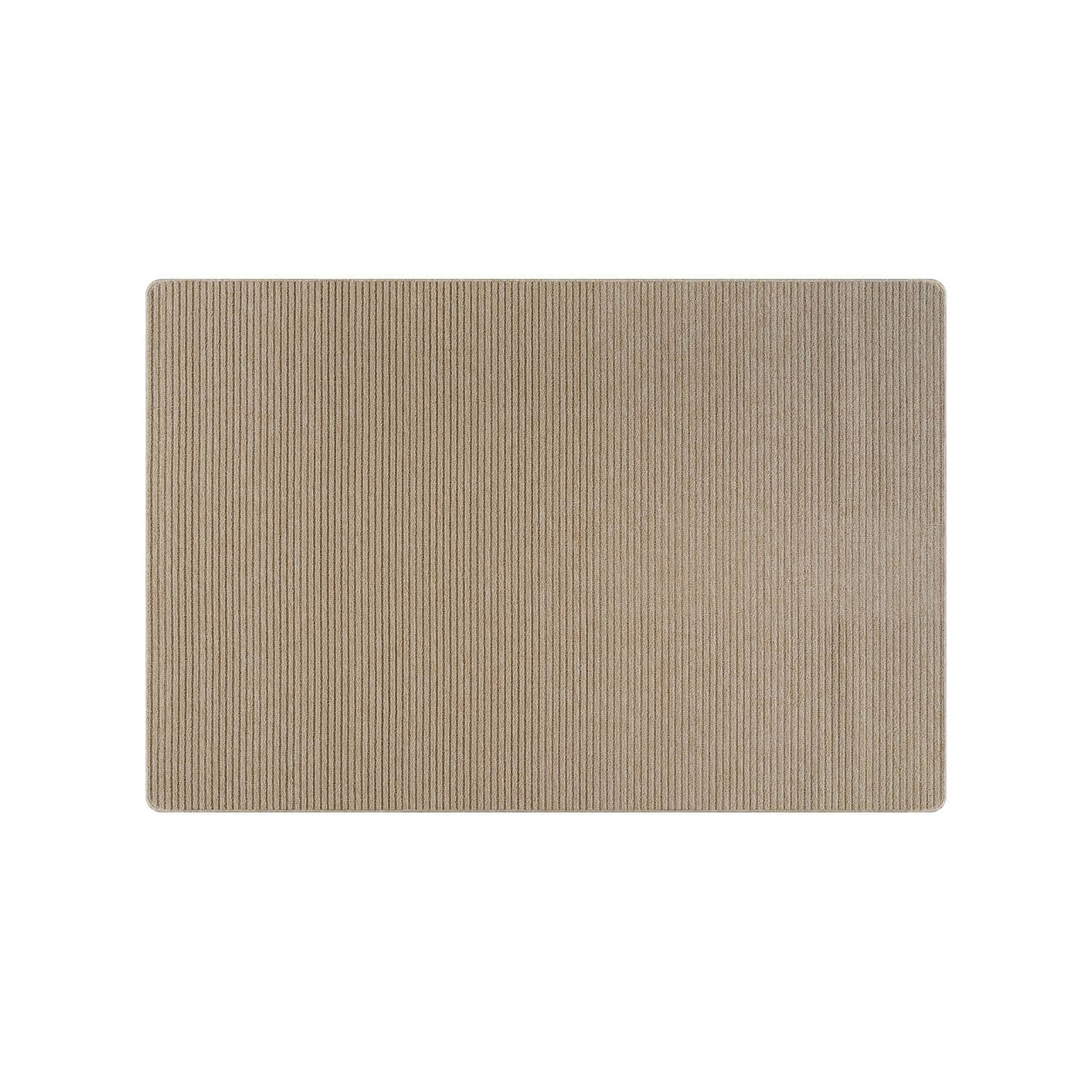 Tapis d'intérieur Beverly Rug uni, antidérapant, dos en caoutchouc, lavable