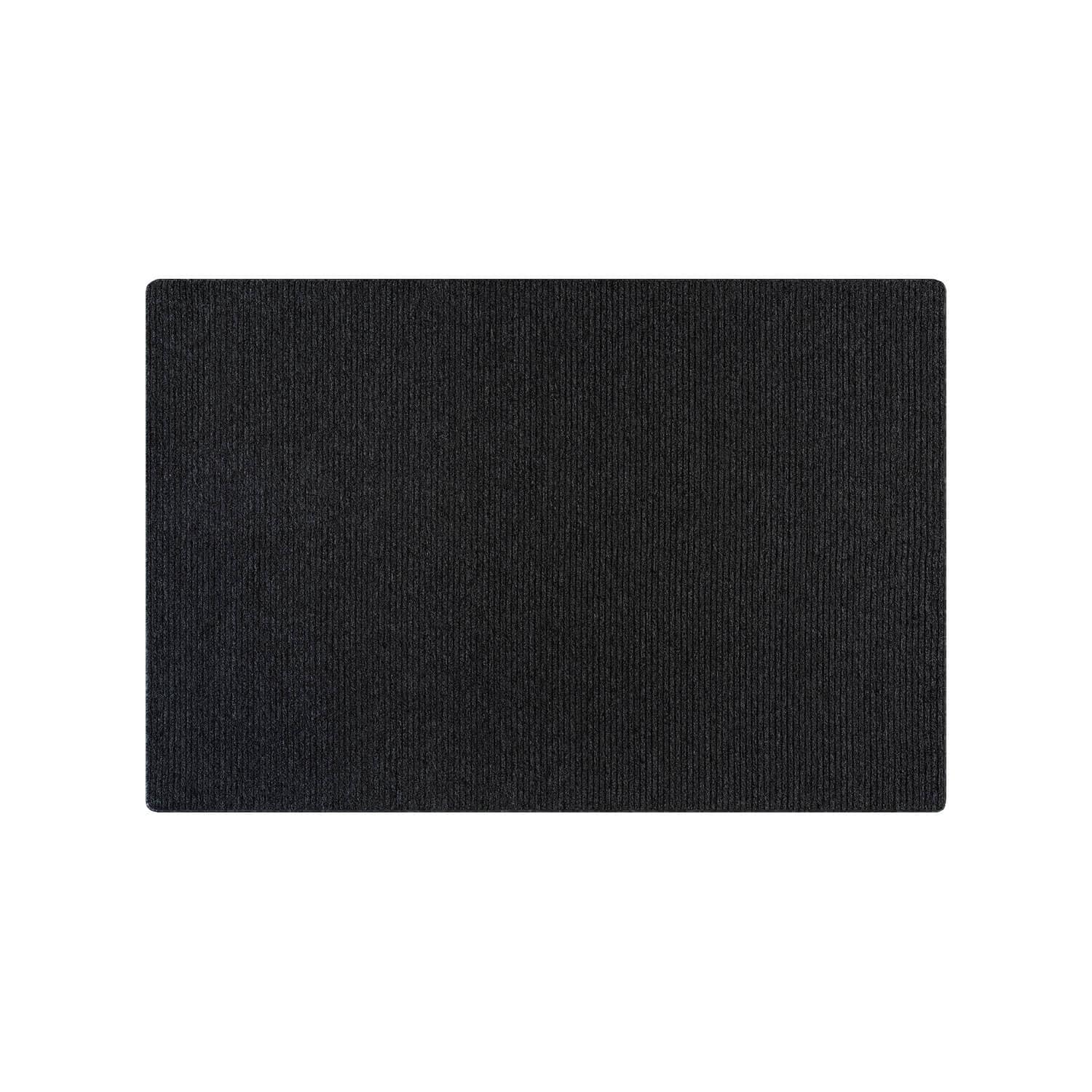 Tapis d'intérieur Beverly Rug uni, antidérapant, dos en caoutchouc, lavable