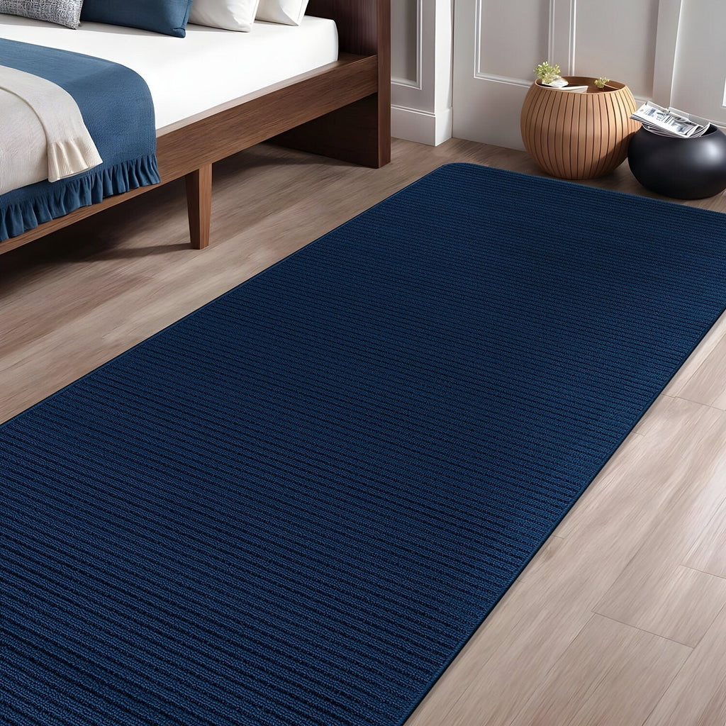 Tapis d'intérieur Beverly Rug uni, antidérapant, dos en caoutchouc, lavable