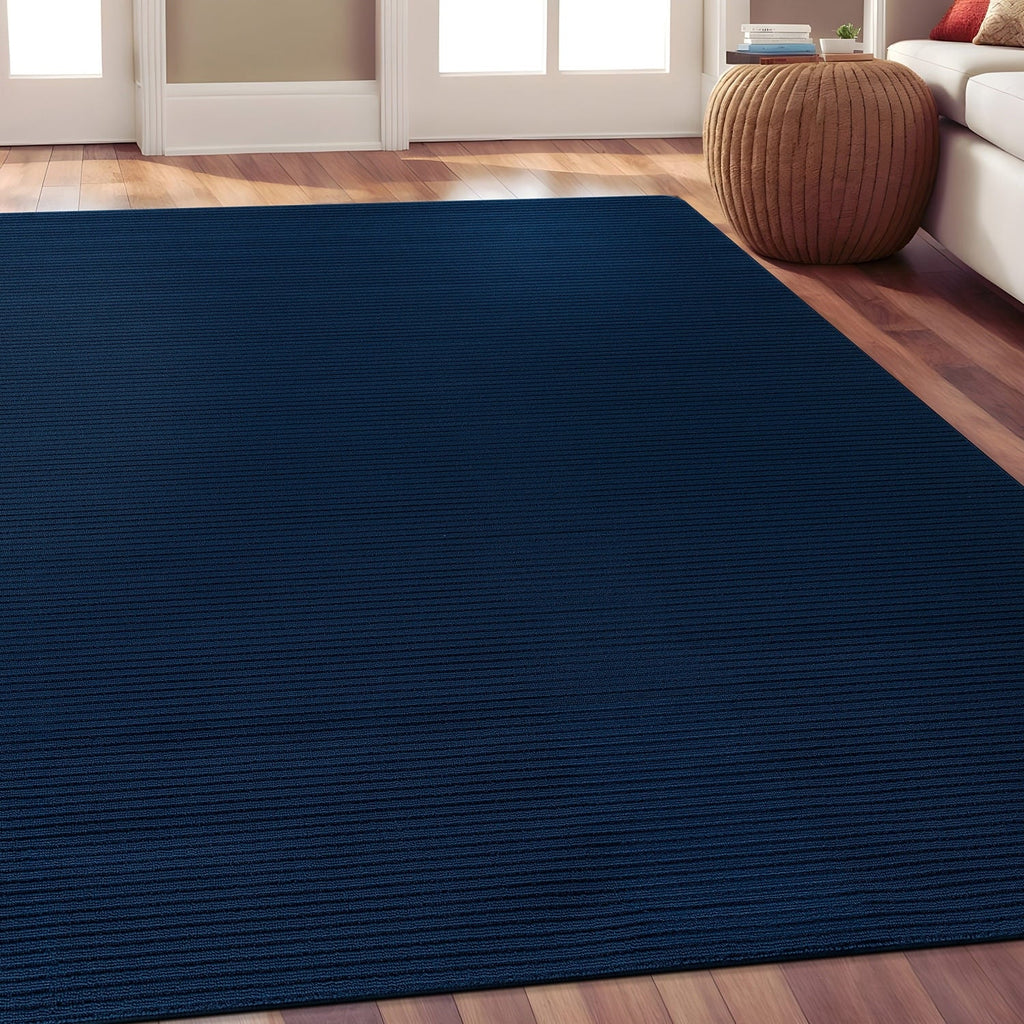 Tapis d'intérieur Beverly Rug uni, antidérapant, dos en caoutchouc, lavable
