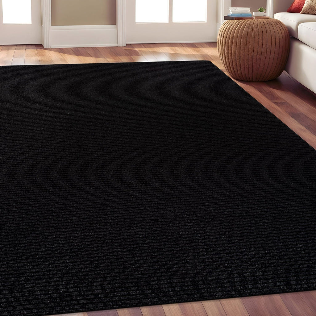 Tapis d'intérieur Beverly Rug uni, antidérapant, dos en caoutchouc, lavable