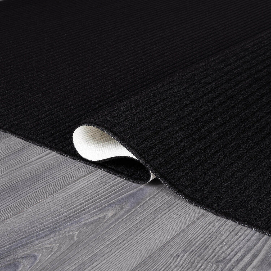 Tapis d'intérieur Beverly Rug uni, antidérapant, dos en caoutchouc, lavable