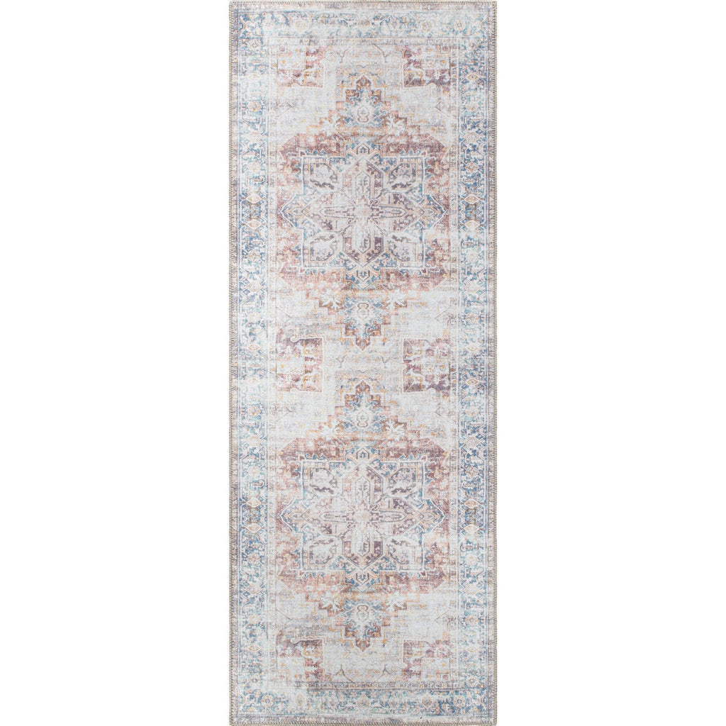 Tapis bohème vieilli lavable en machine
