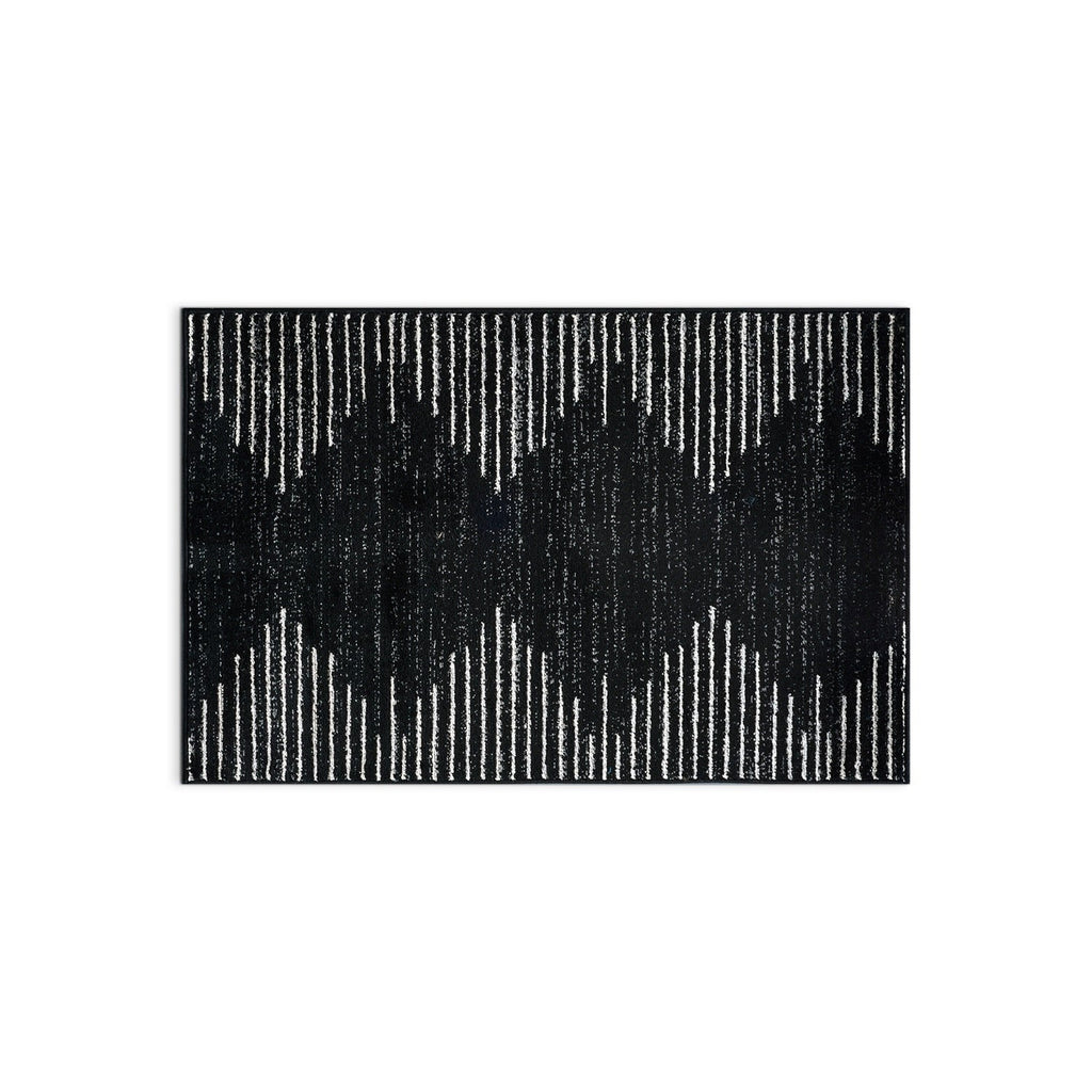 Tapis à rayures bohèmes