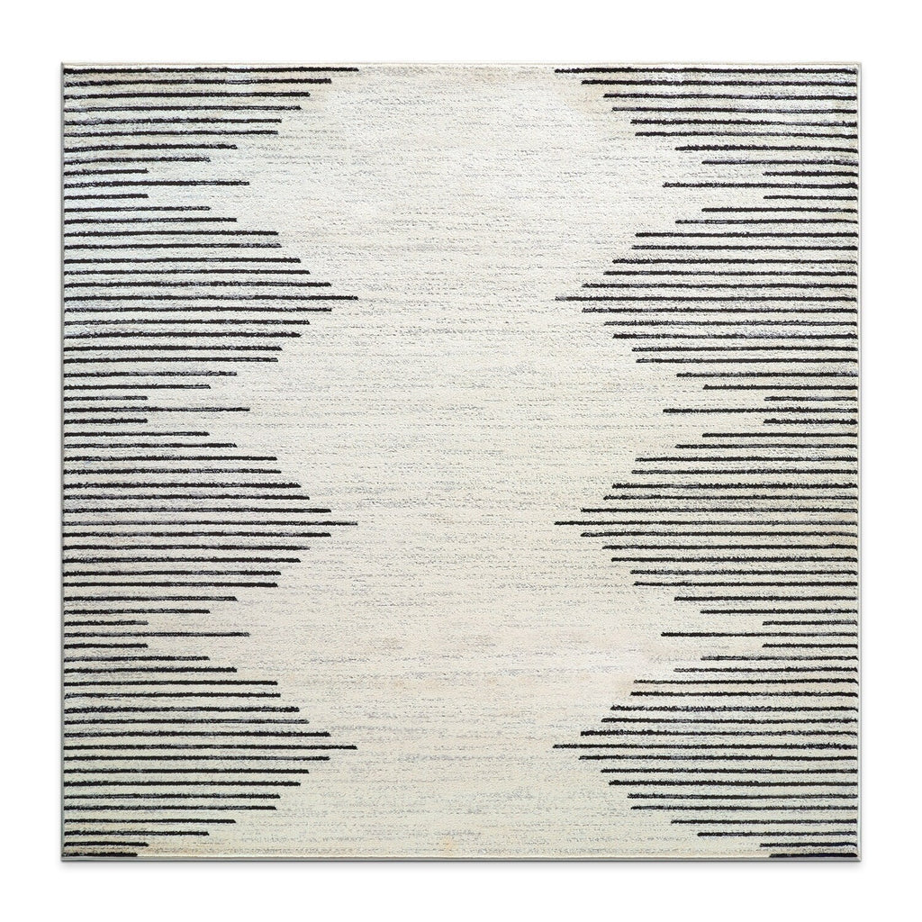 Tapis à rayures bohèmes