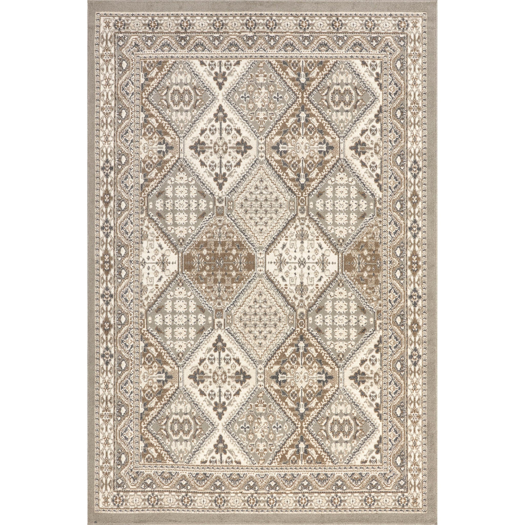 Tapis de sol carrelé traditionnel Nuloom Becca