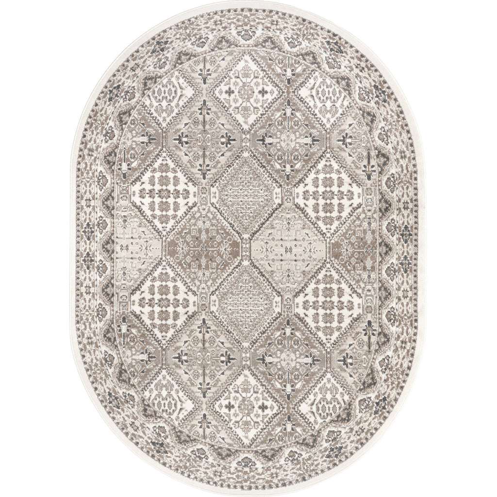 Tapis de sol carrelé traditionnel Nuloom Becca
