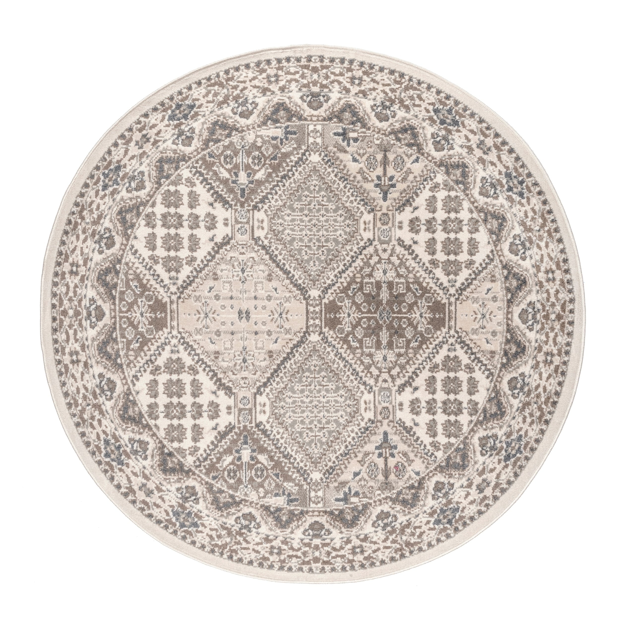 Tapis de sol carrelé traditionnel Nuloom Becca