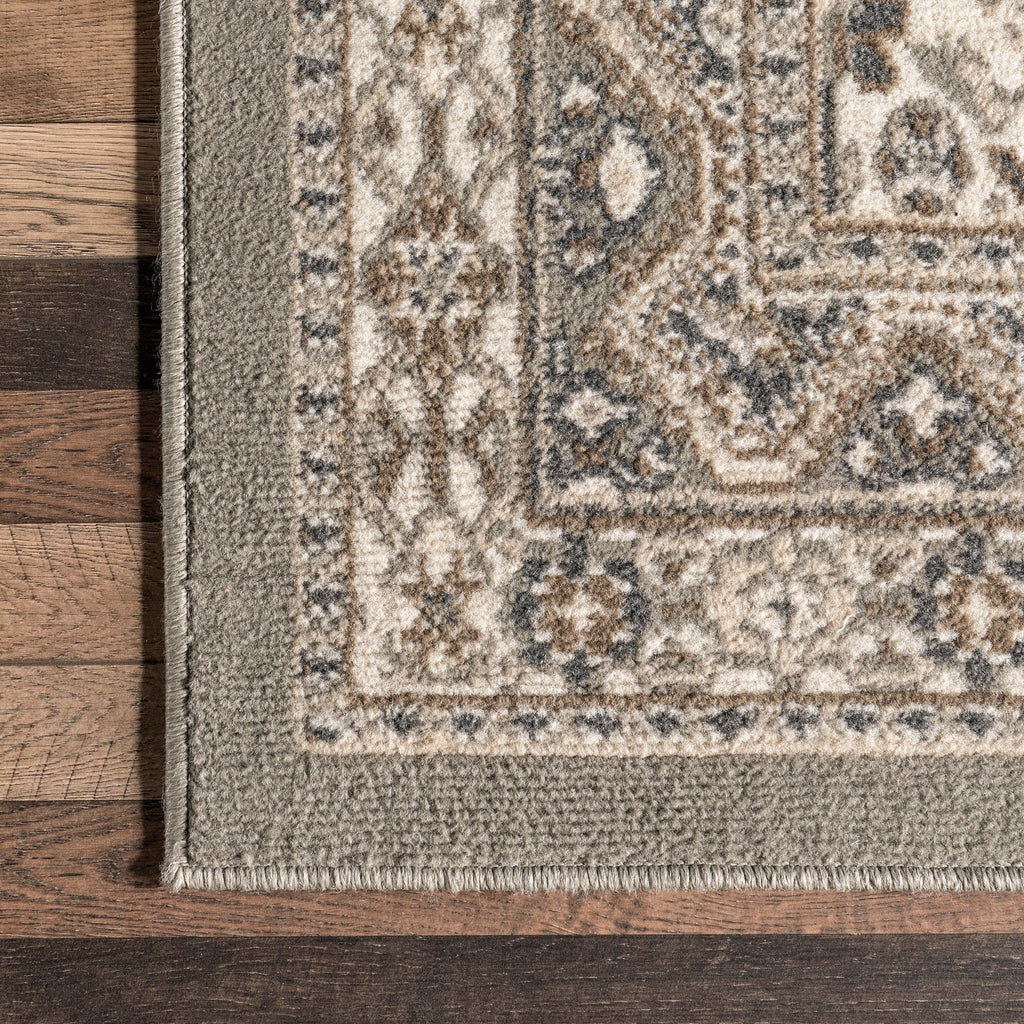 Tapis de sol carrelé traditionnel Nuloom Becca