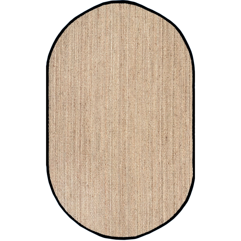 Tapis Nuloom Kiana Casual à bordure en jonc de mer